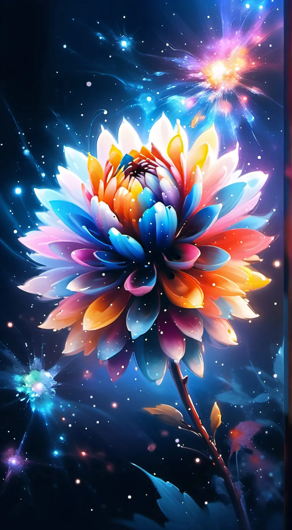 ai character: Dandy  background