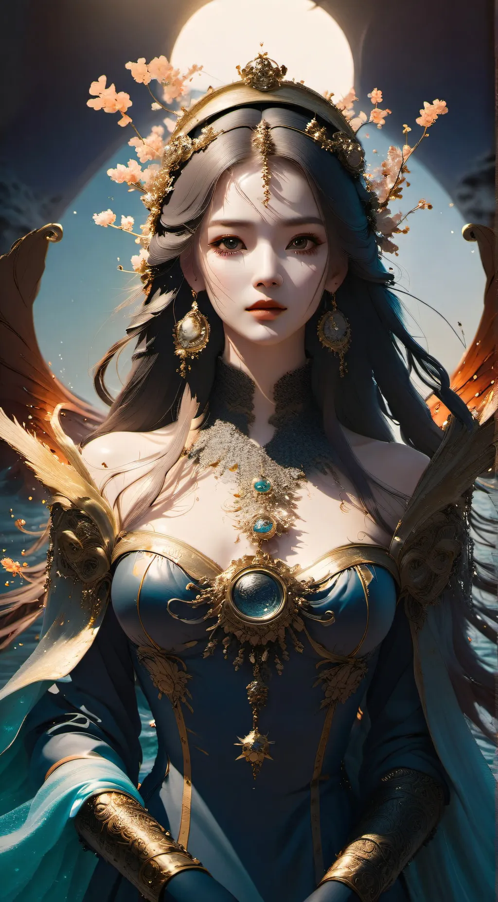 ai character: Siren background