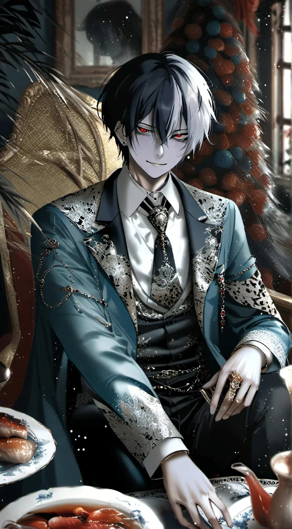 ai character: Майк  background