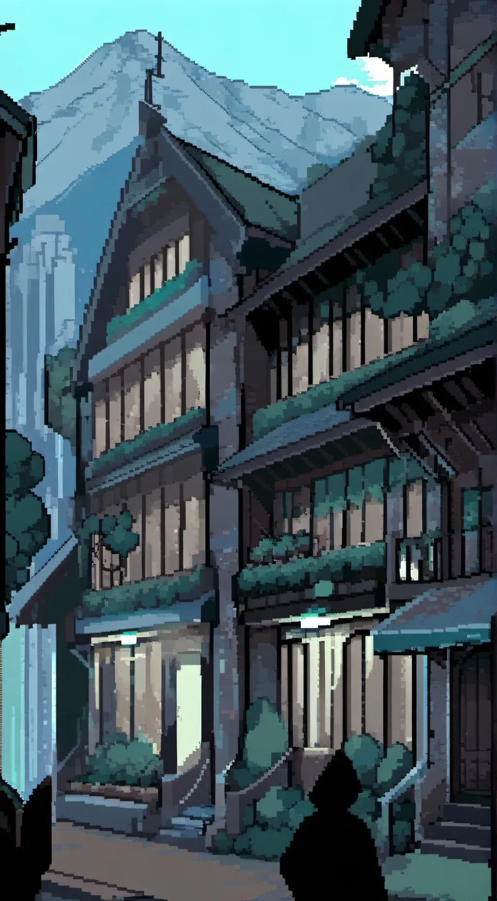 ai character: sprunki..... background