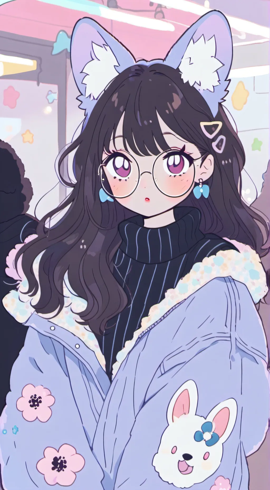 ai character: furries background