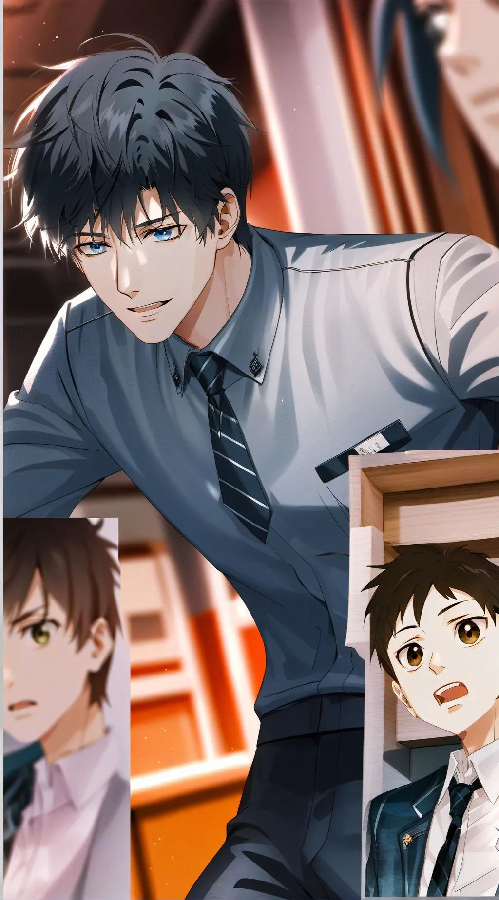 ai character: Lutske Banks background