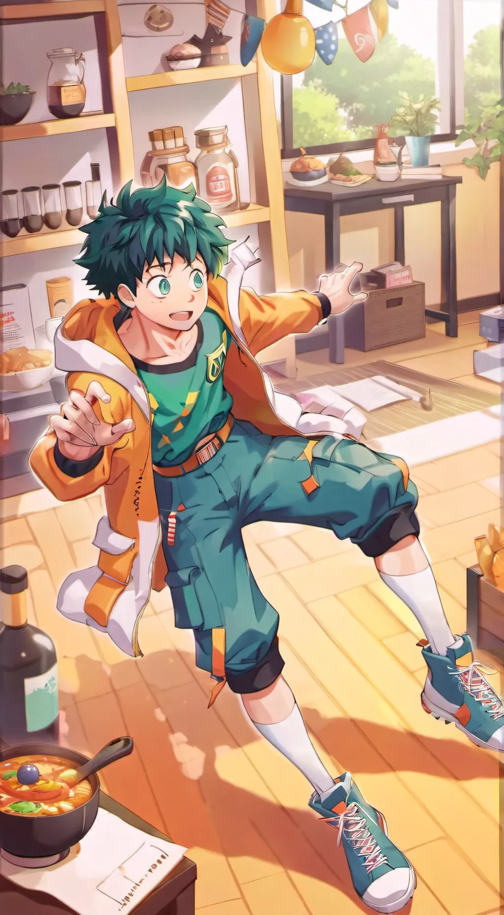 ai character: MHA new students  background