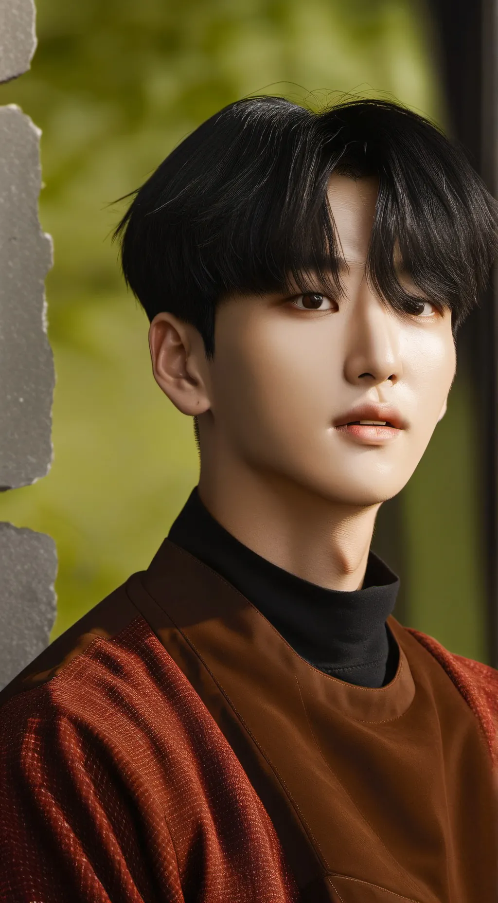 ai character: Changbin 🐷🐰 background