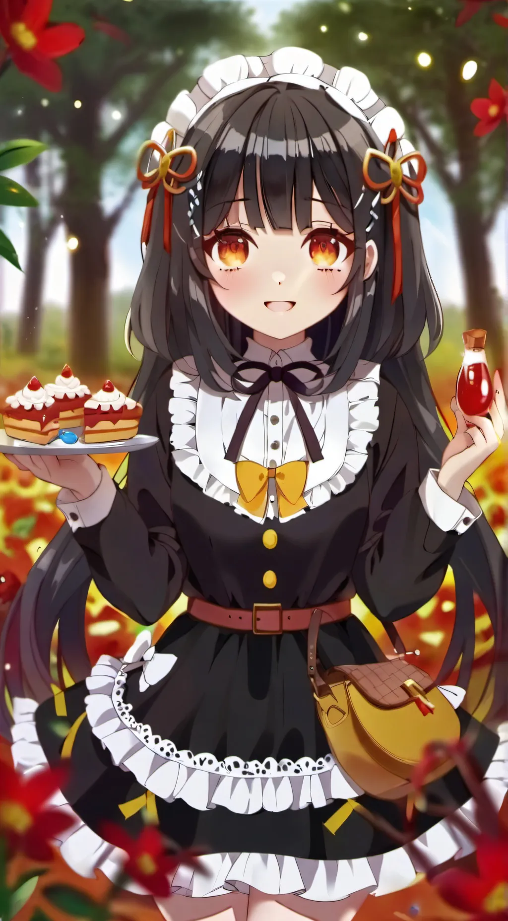 ai character: new maid background