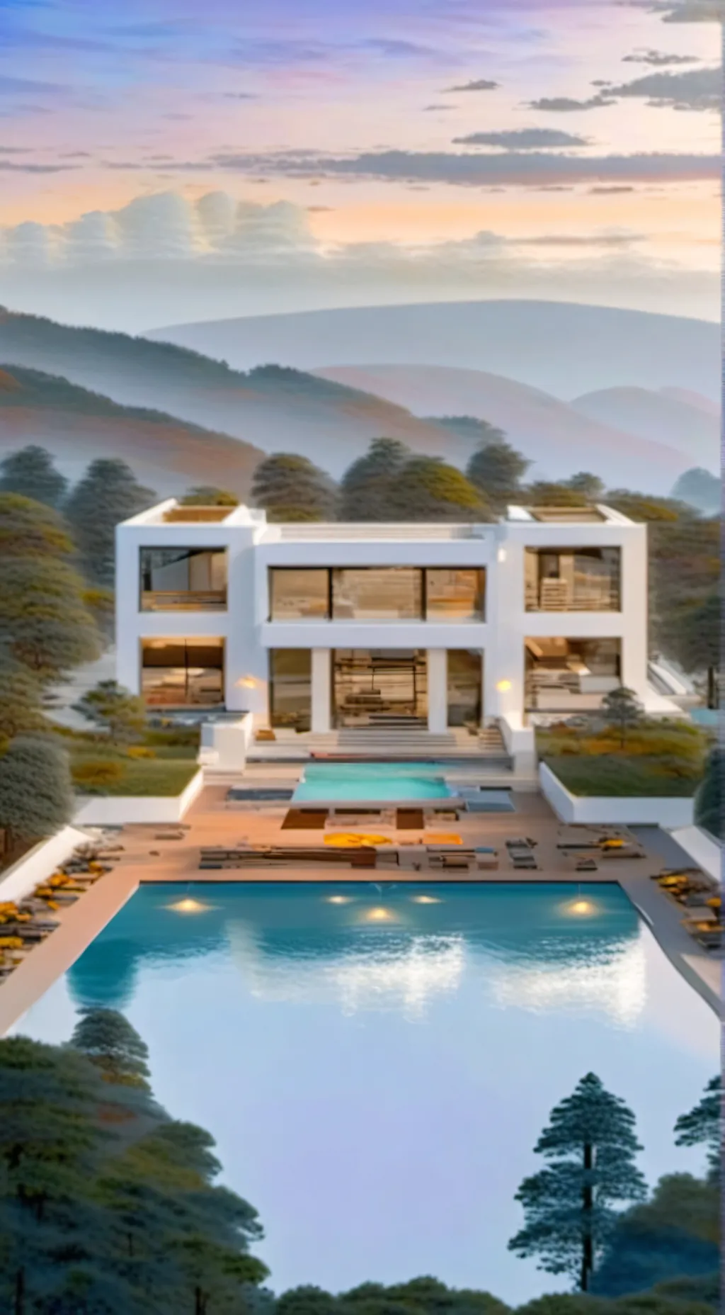 ai character: bop house...  background