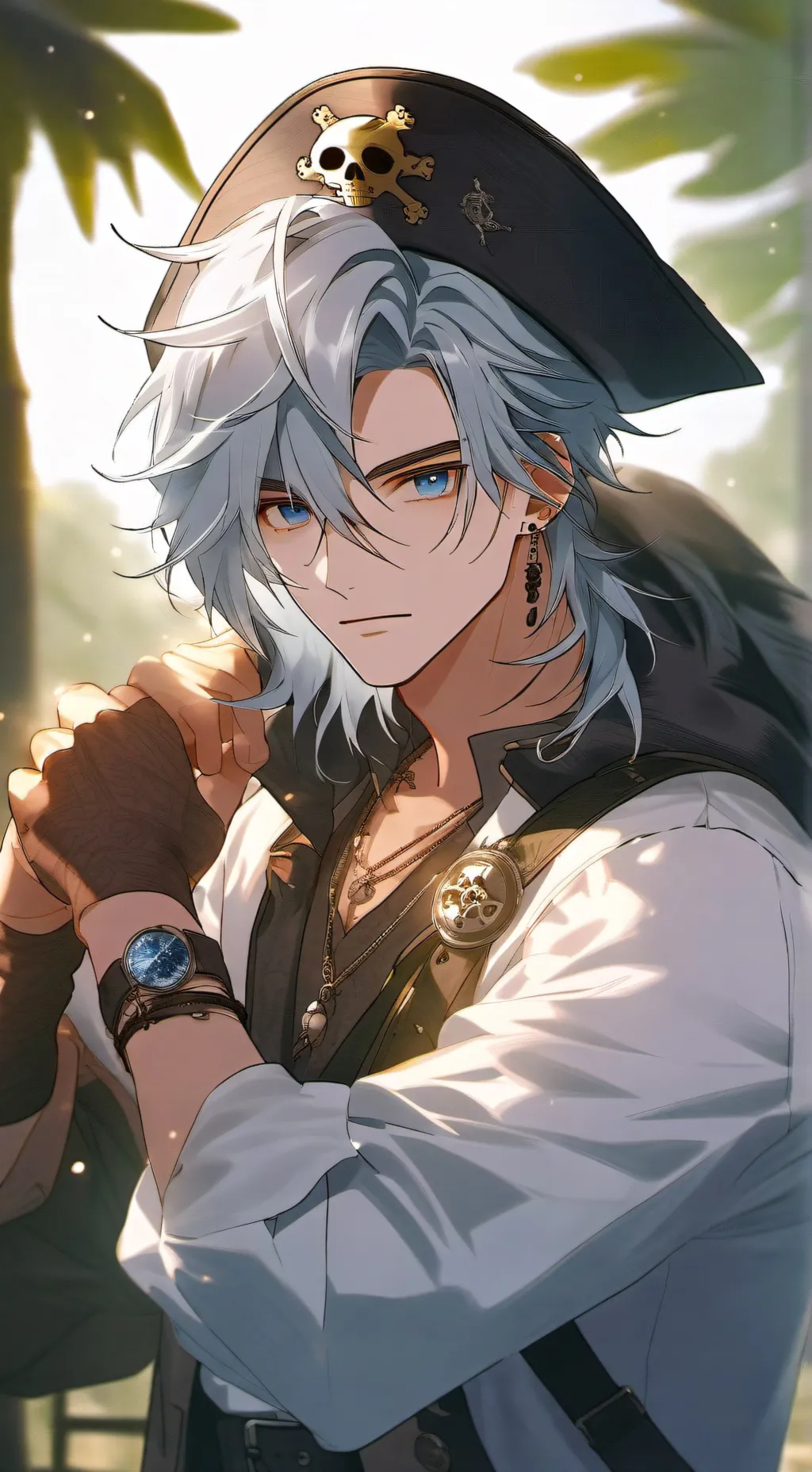 ai character: 🦑captain soyuz🕷 background