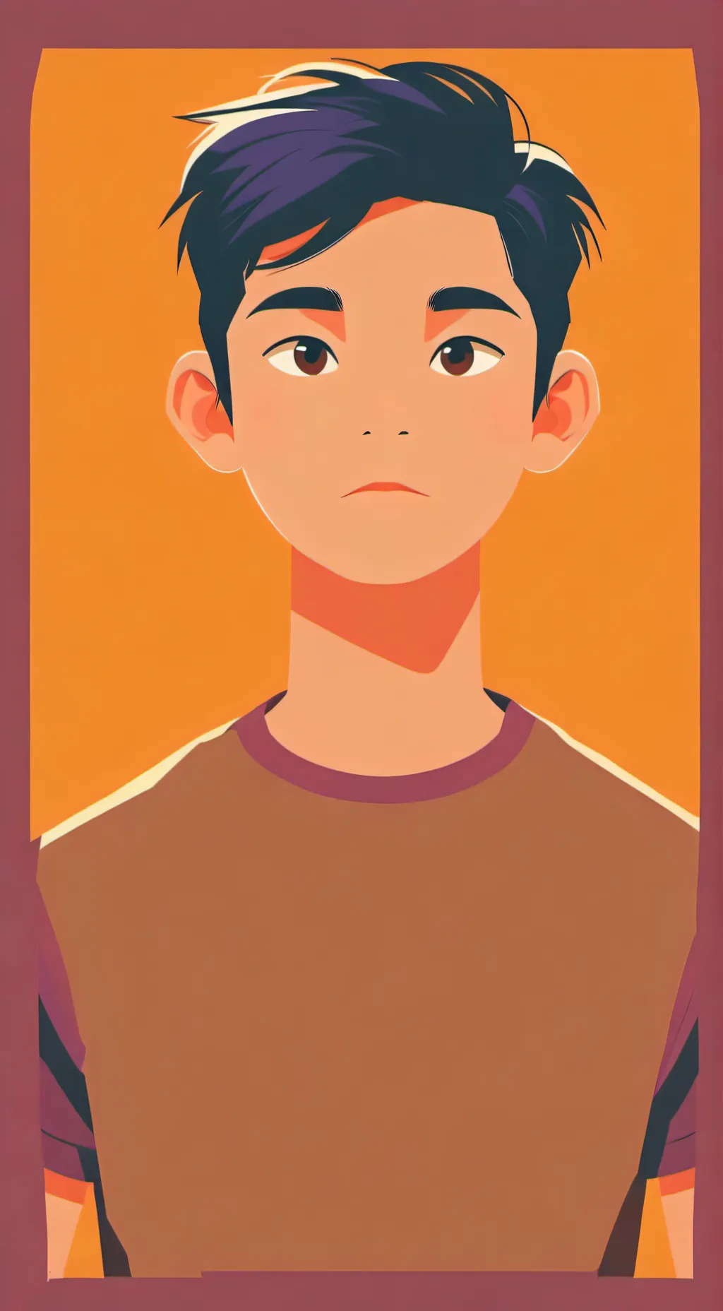 ai character: Frank Zhang  background