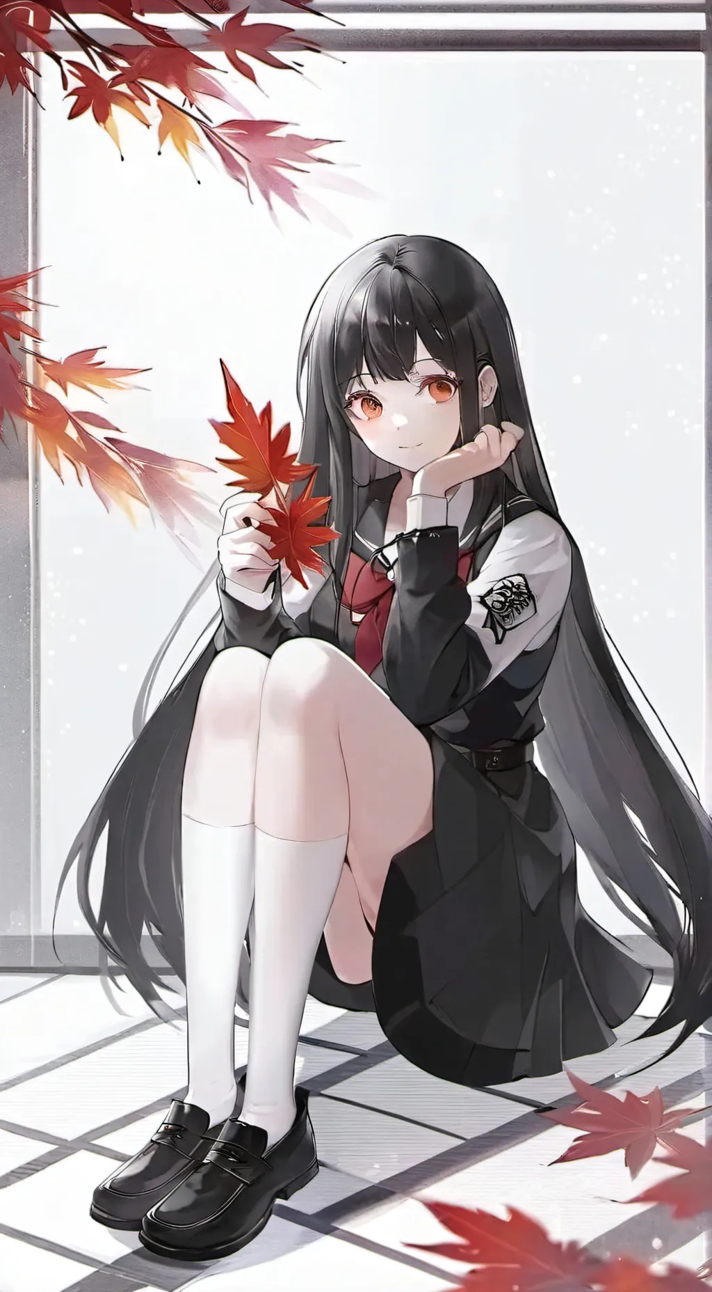 ai character: Shoko Komi background