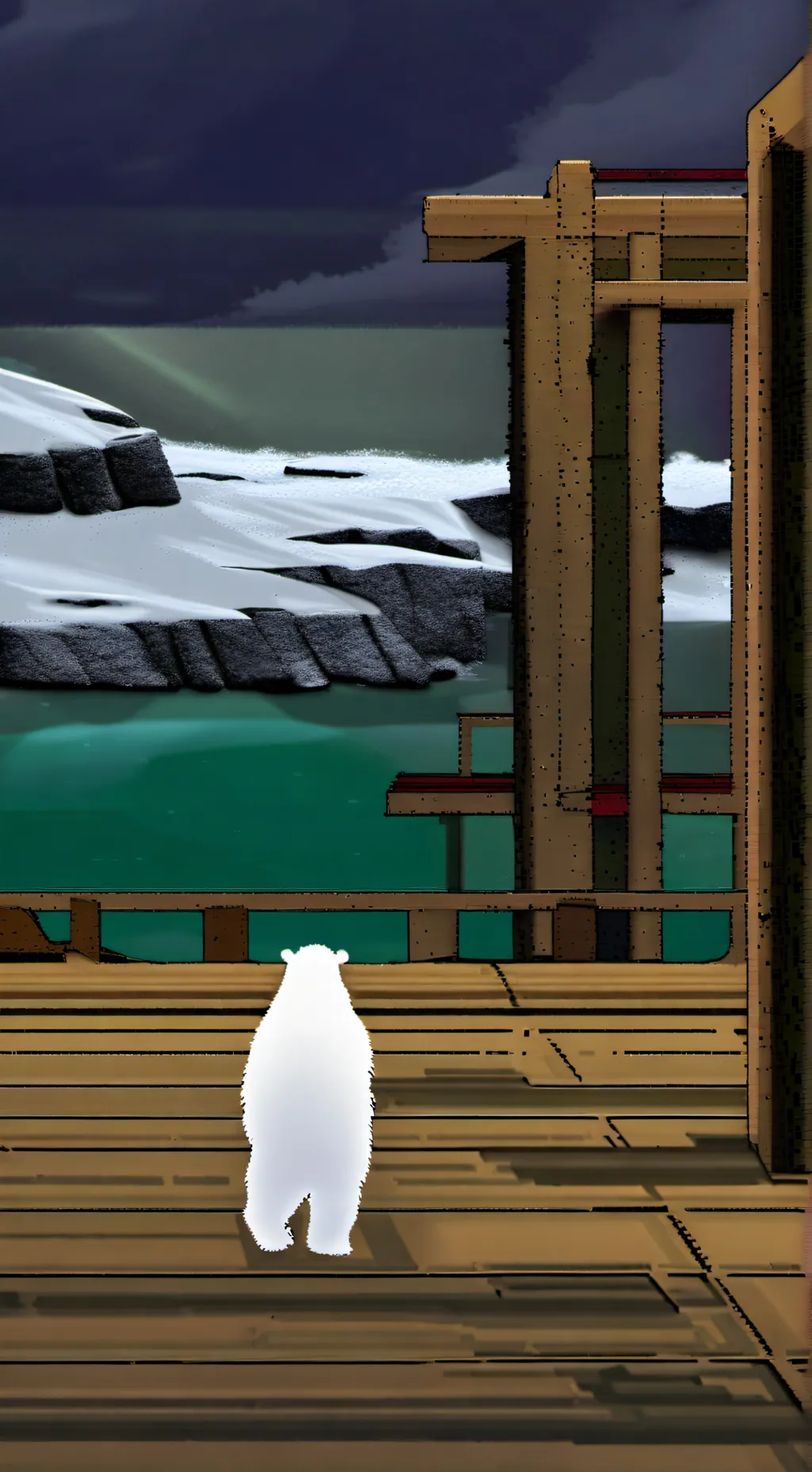 ai character: Dandy's world  background