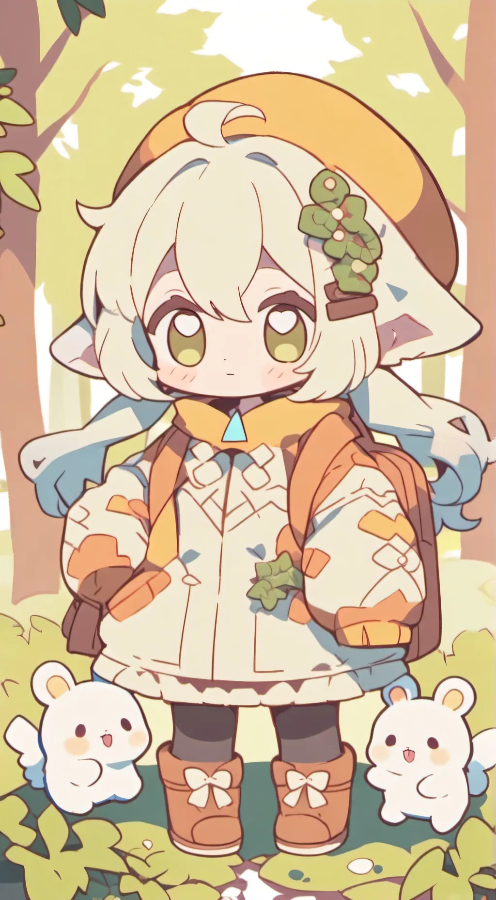 ai character: trud (period)  background