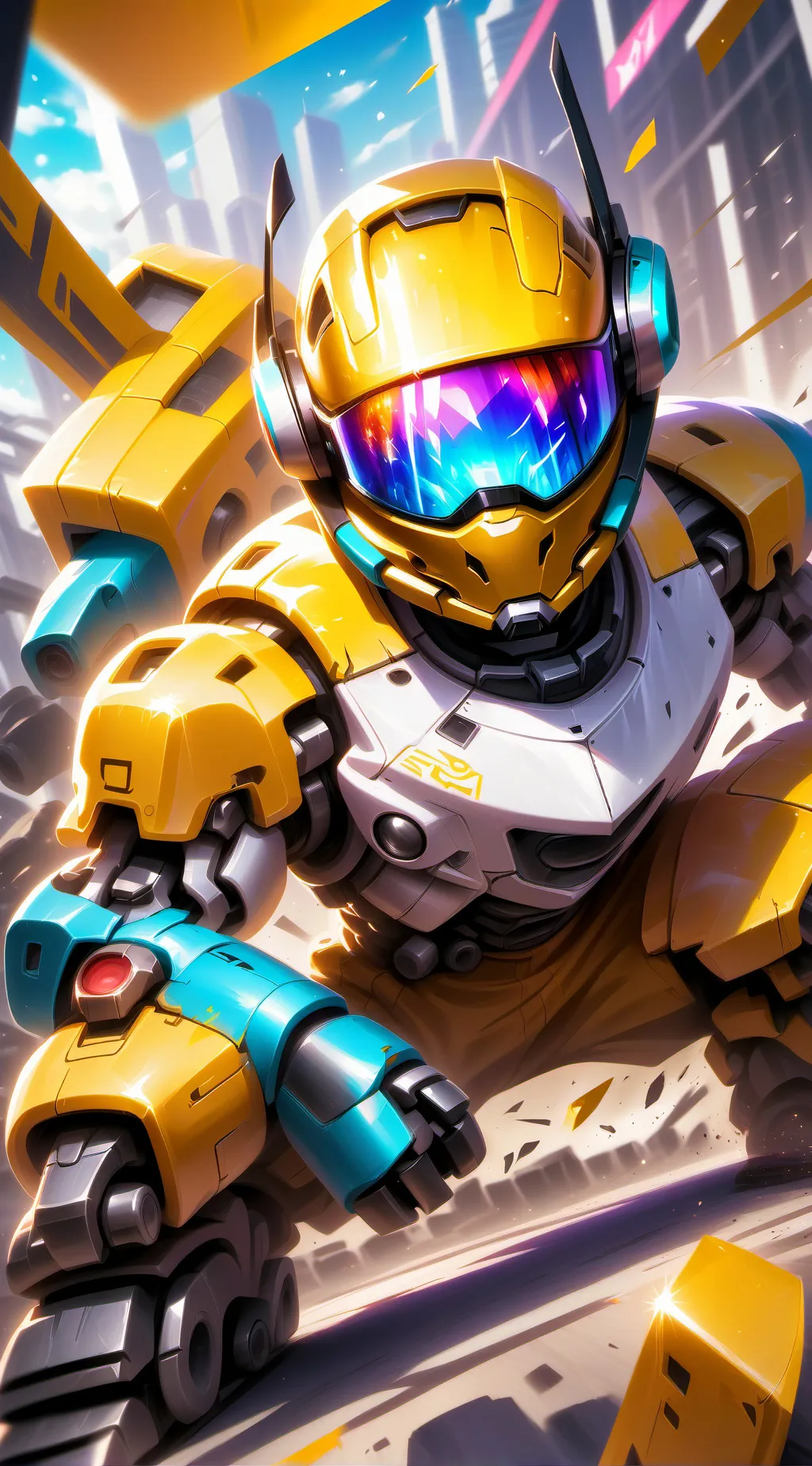 ai character: dummy bucky background