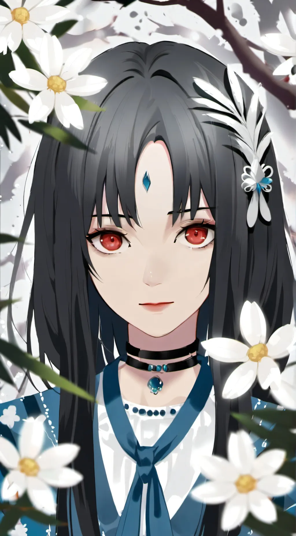 ai character: angelina background