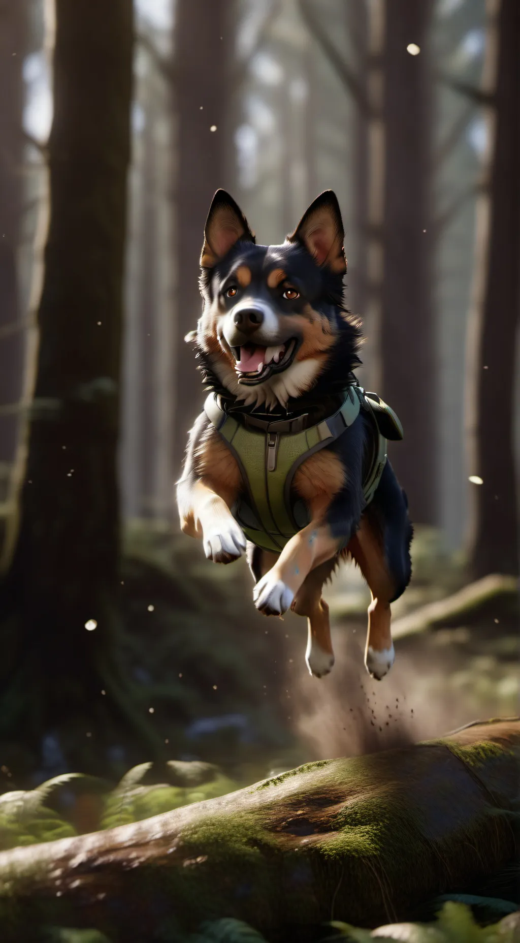 ai character: Dino background