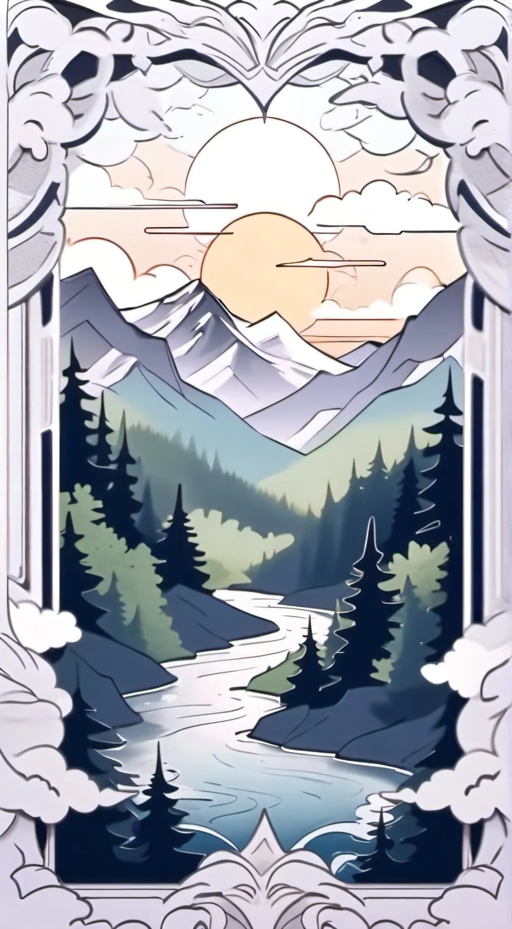 ai character: miky background