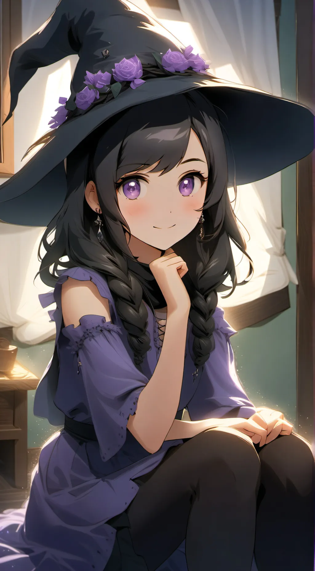 ai character: Ella background