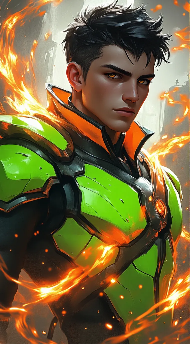 ai character: Citrus (OC) background