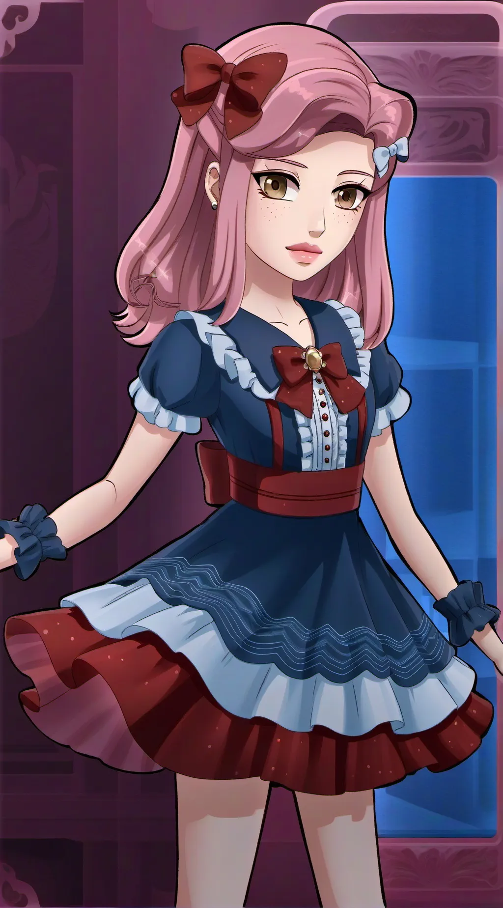 ai character: Alessia background