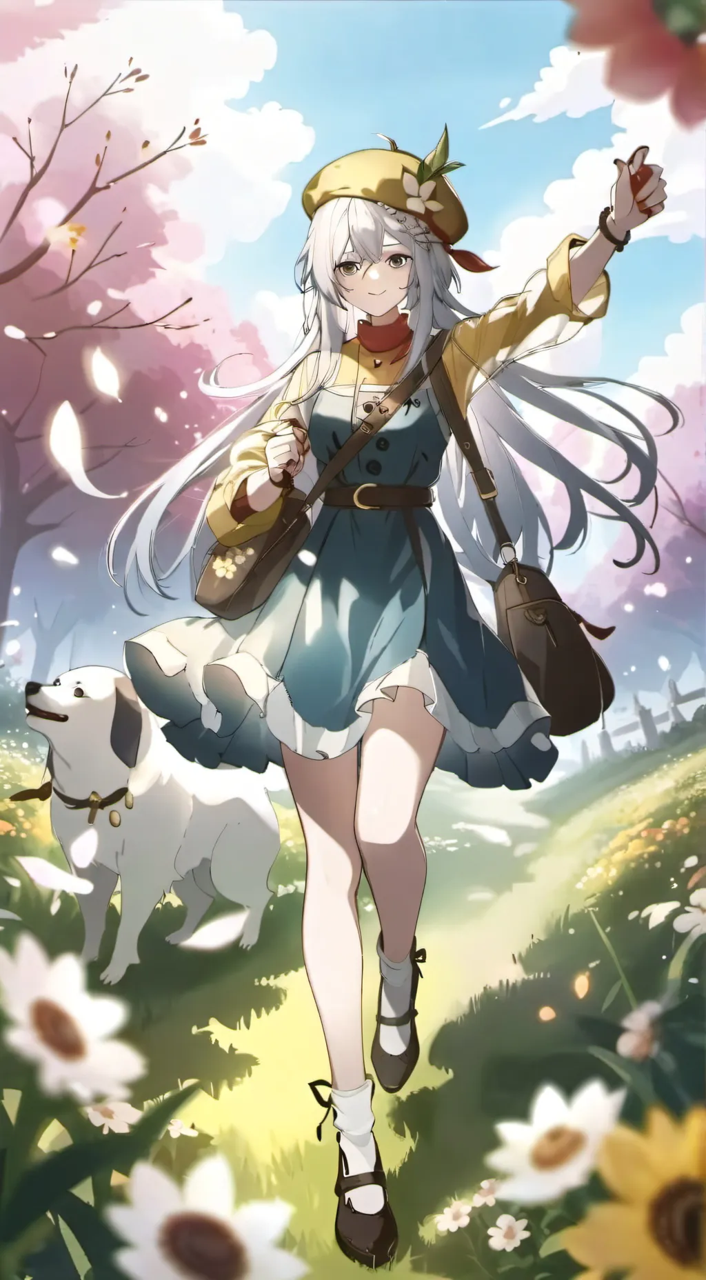 ai character: Aria background