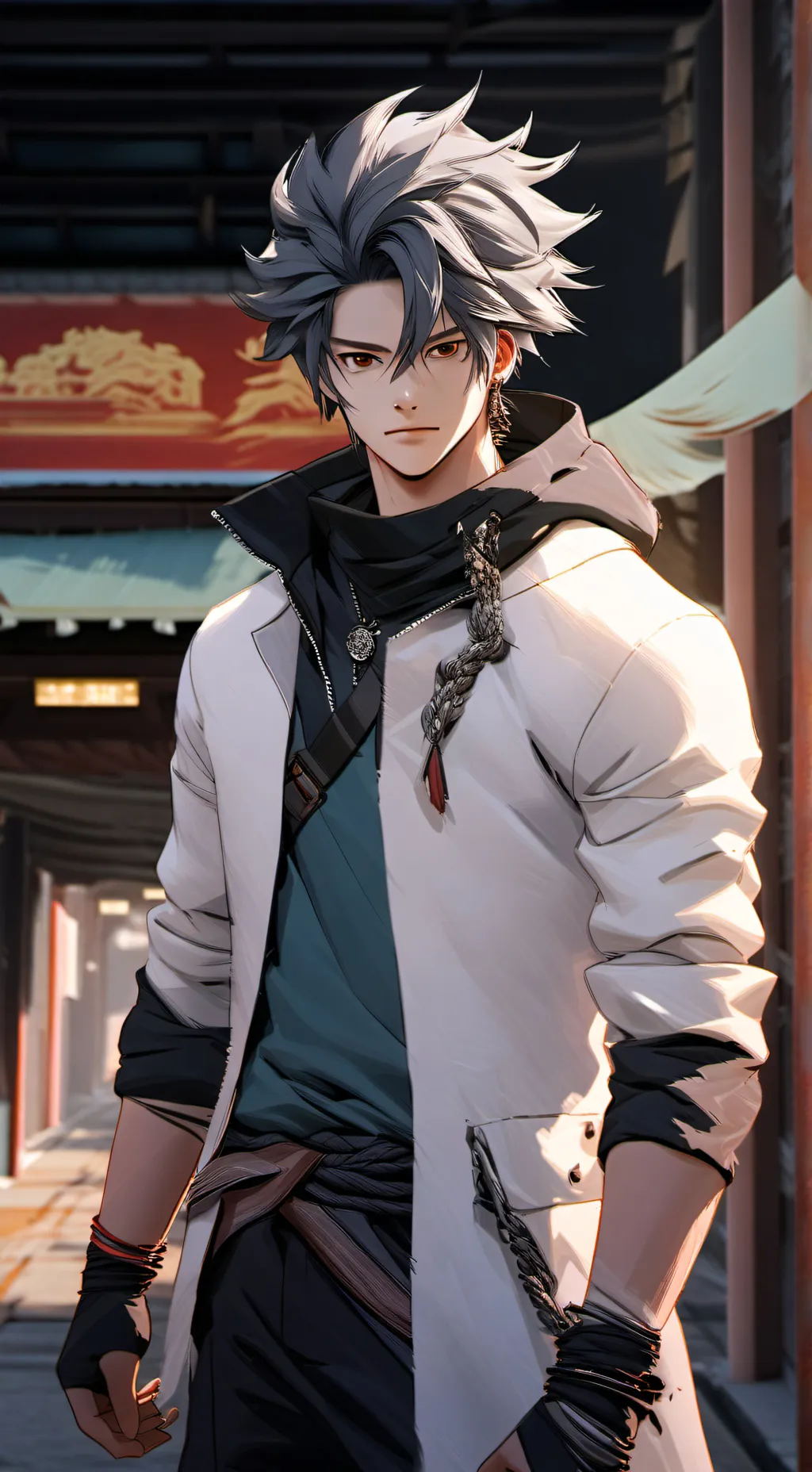 ai character: MHA question background