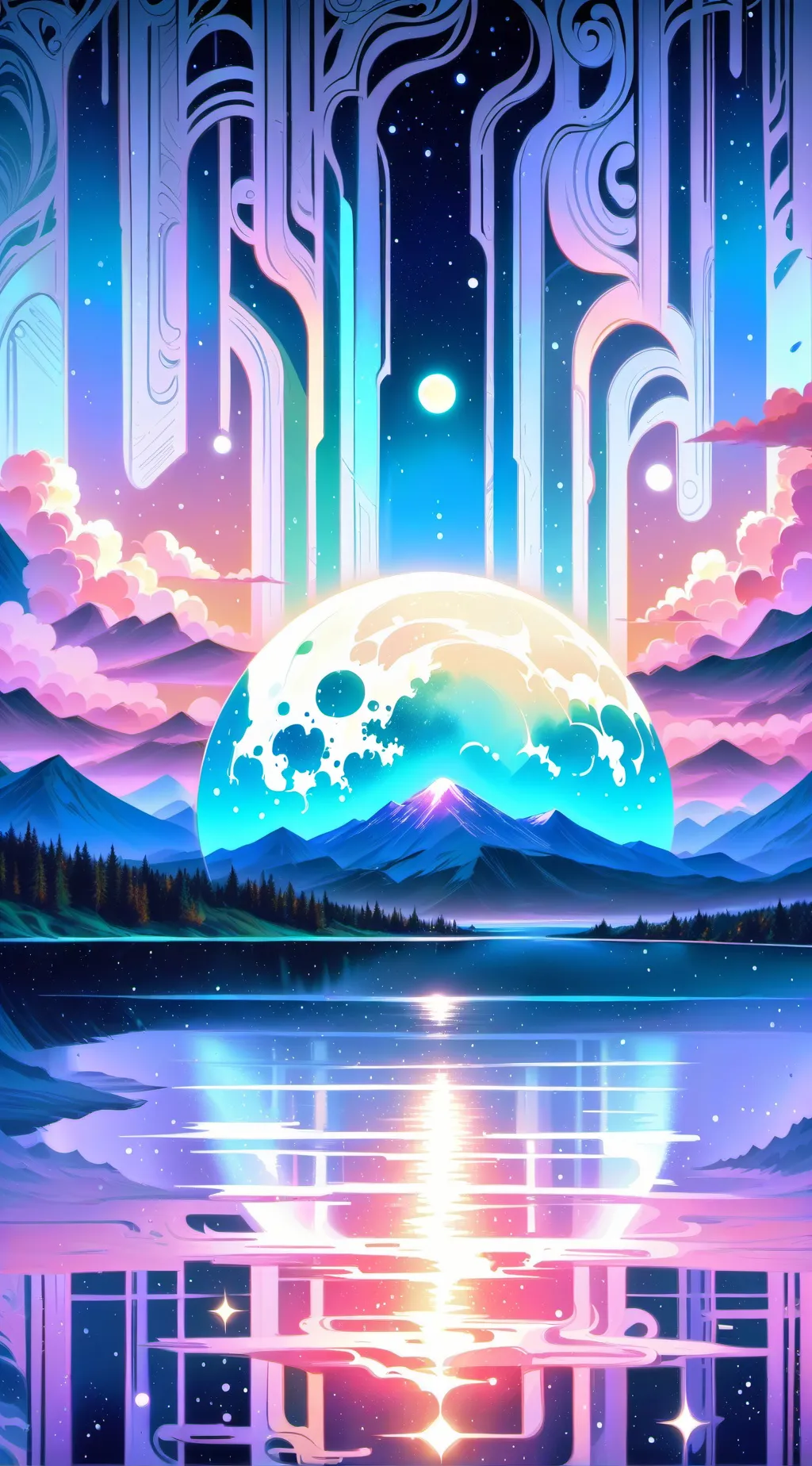 ai character: celestials  background