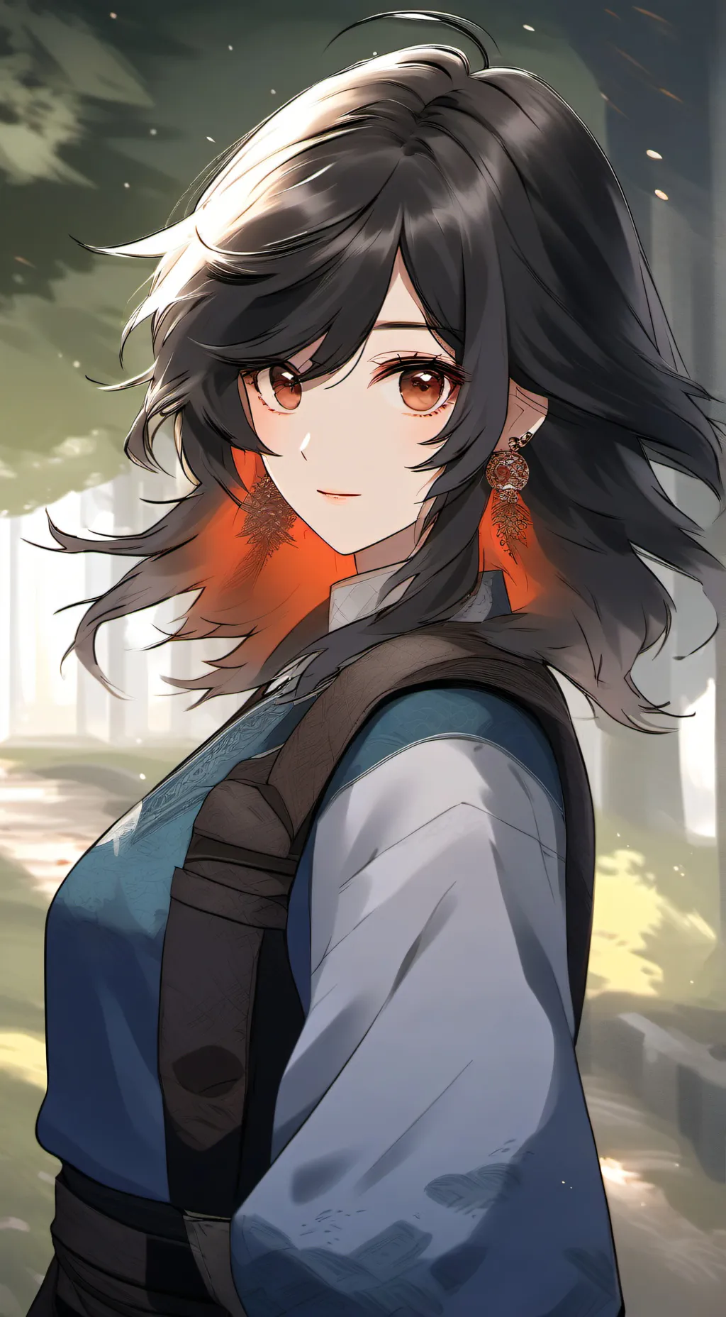 ai character: katerin background