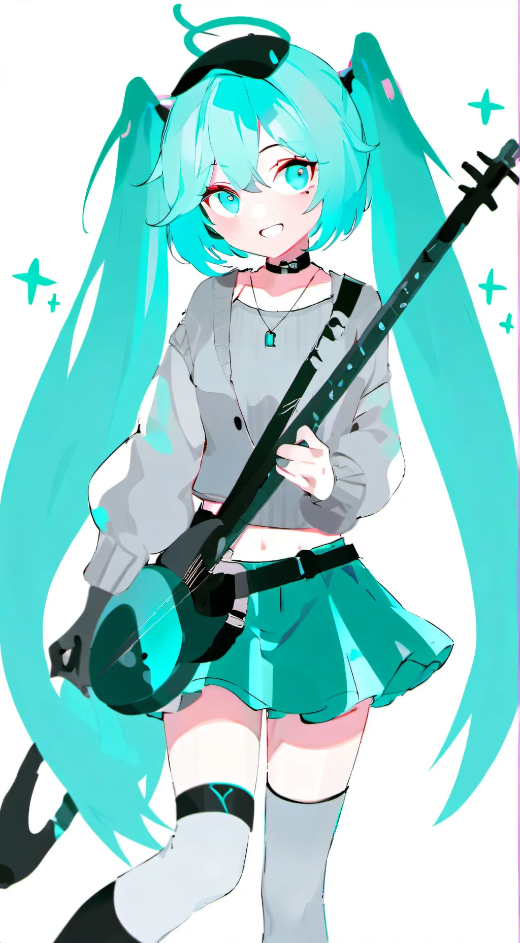 ai character: miku(you) background