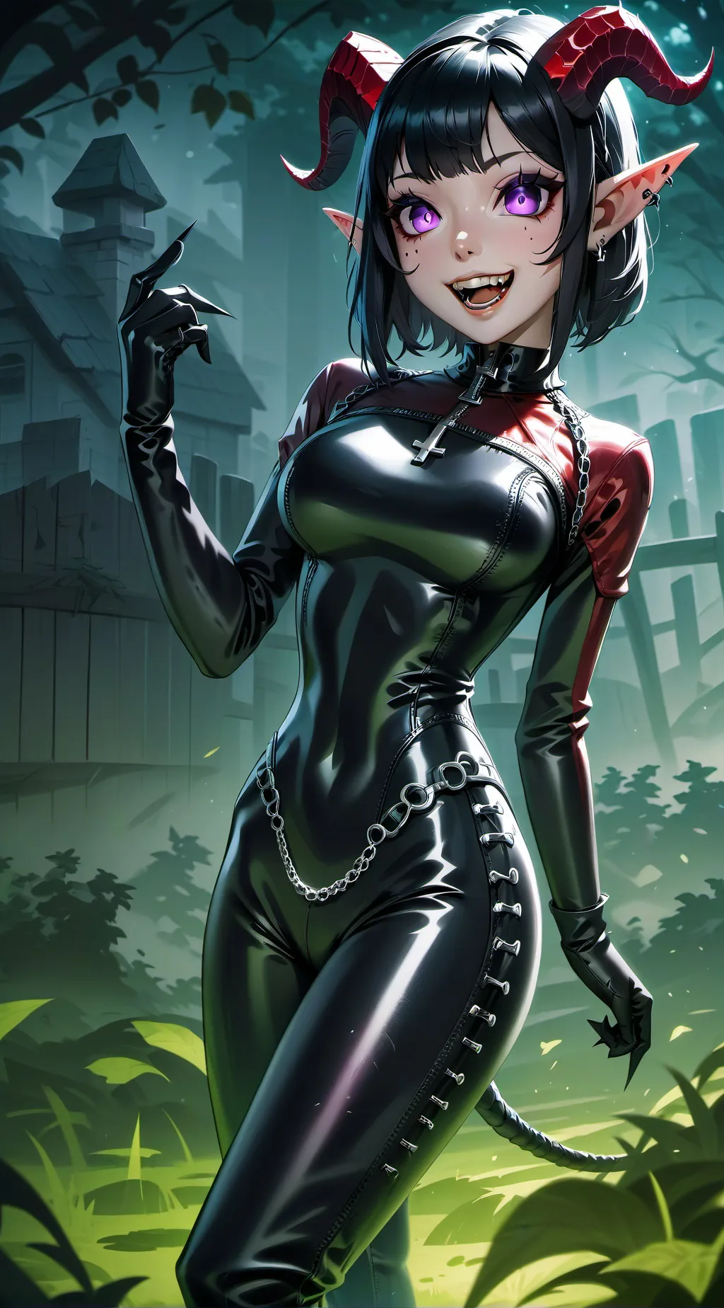 ai character: Hella background