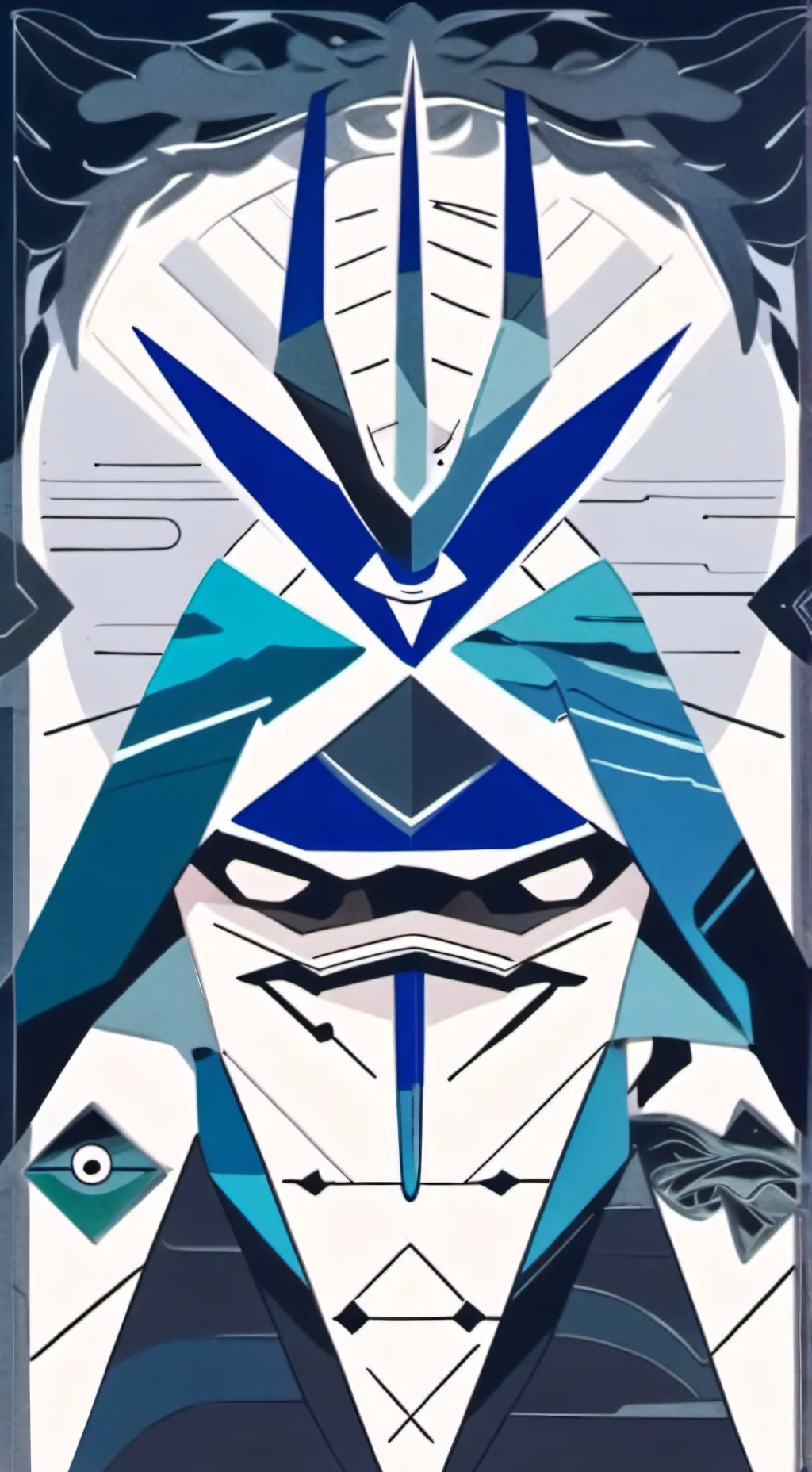 ai character: STH dark background