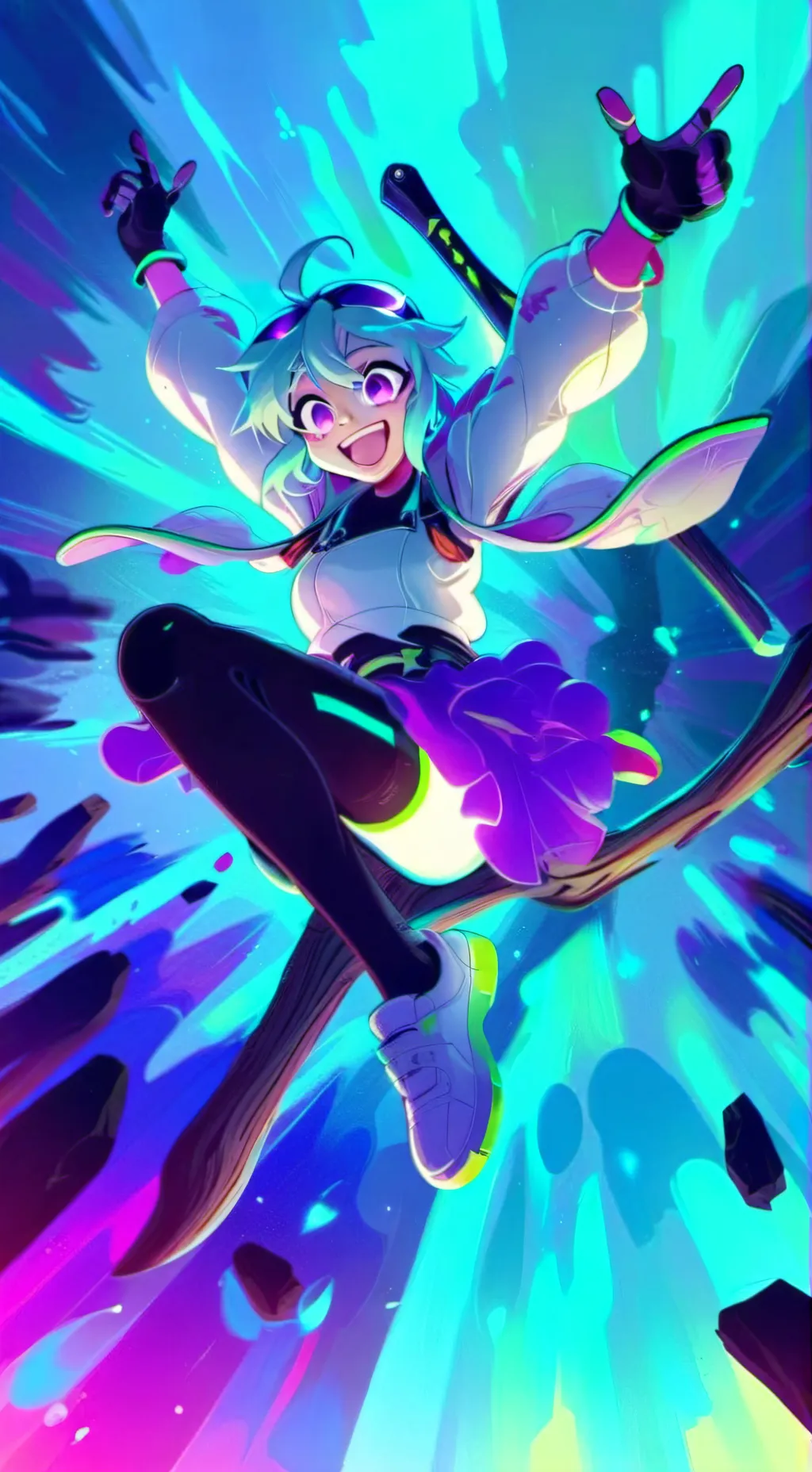 ai character: CRK *oc* background