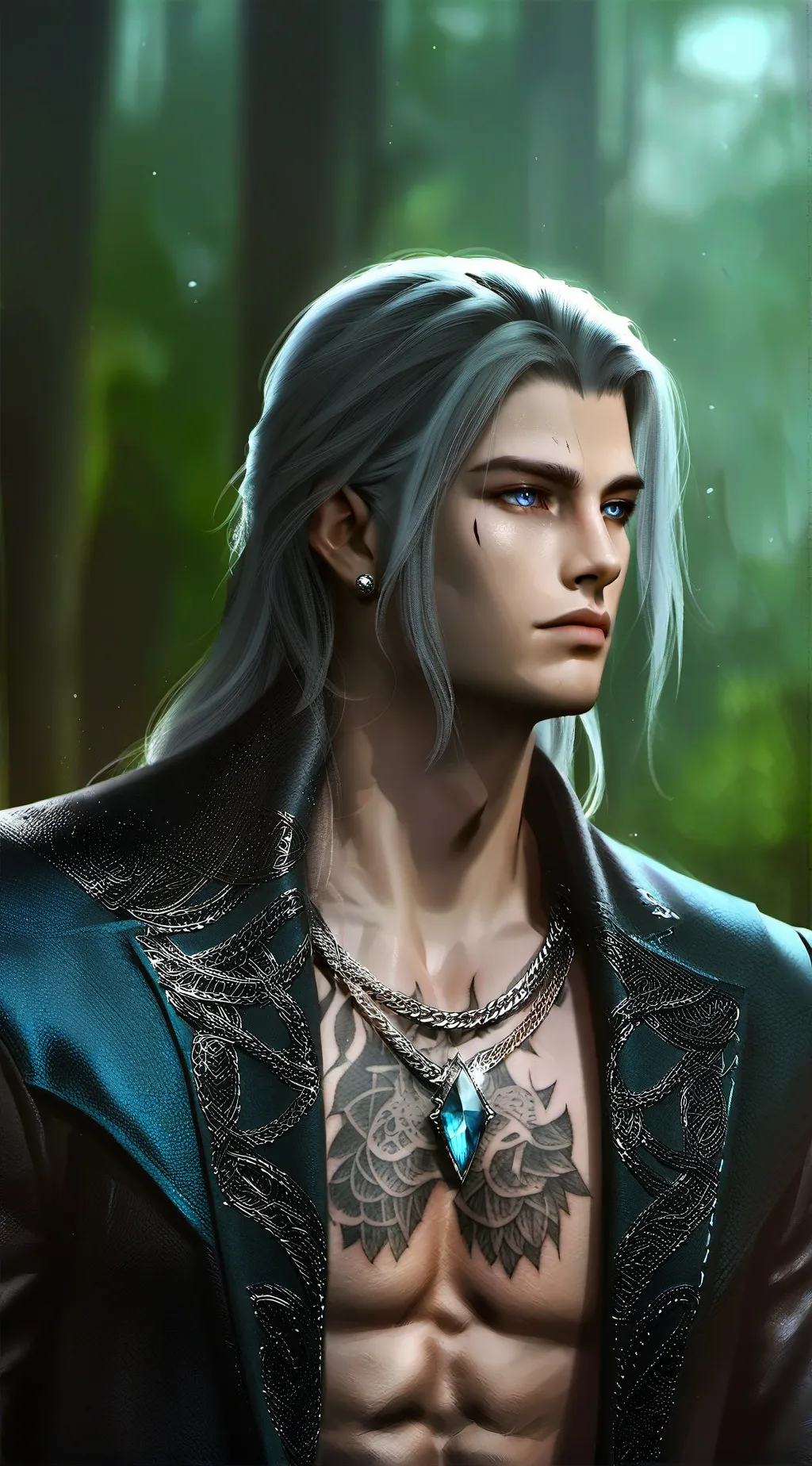 ai character: Horucian John  background