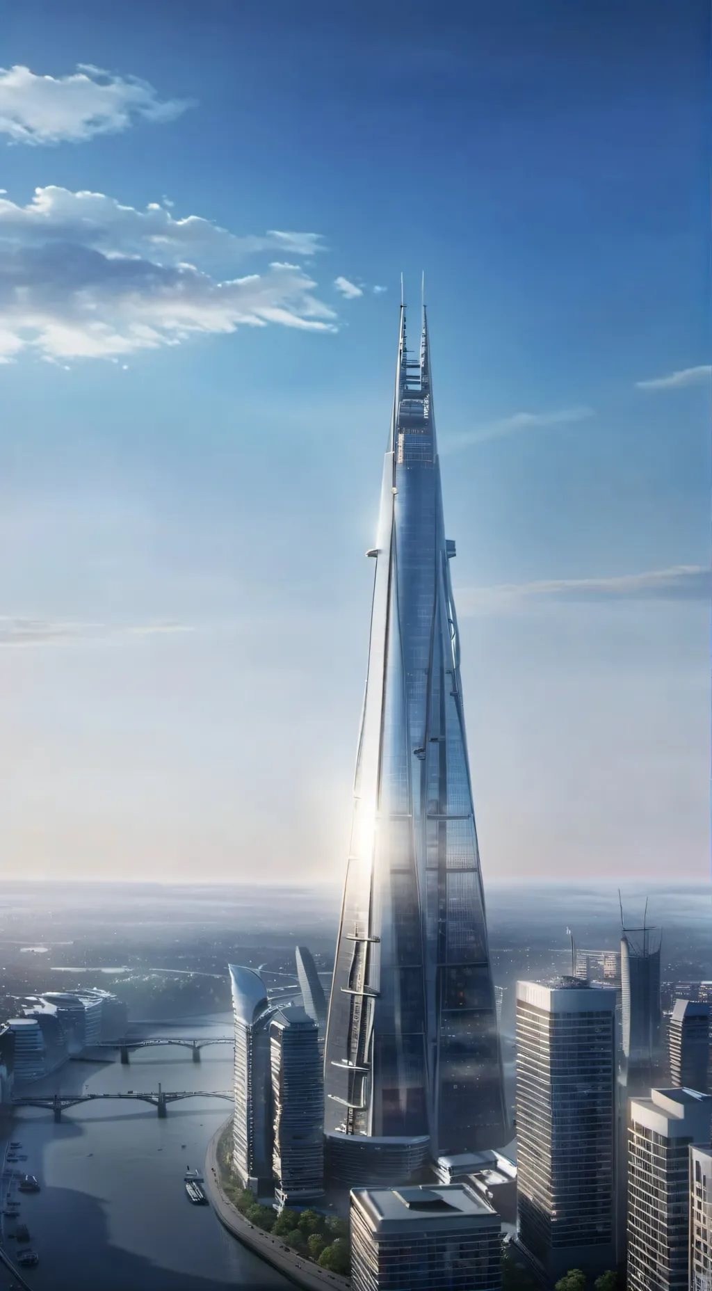 ai character: the shard background