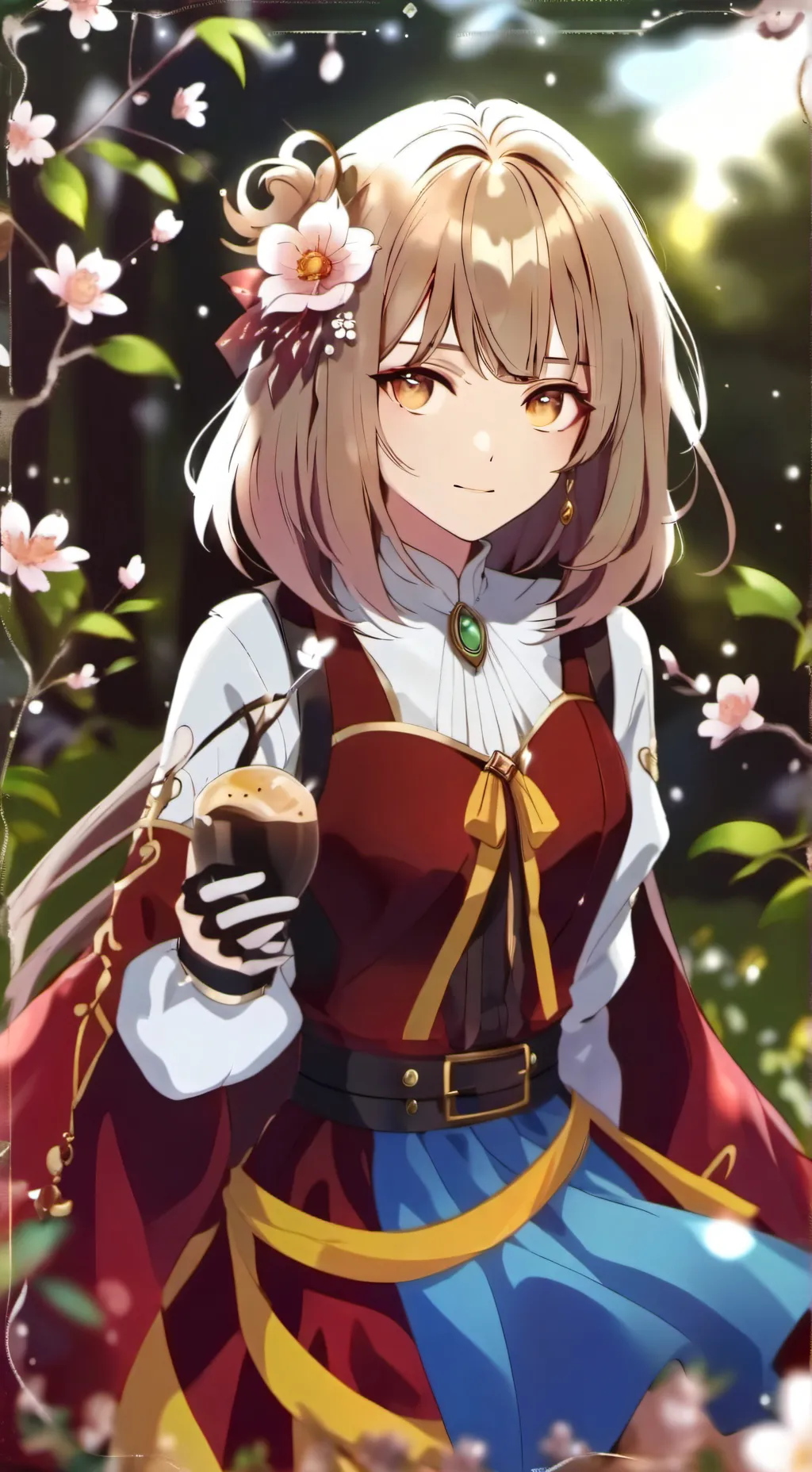 ai character: sakura 🌸 background