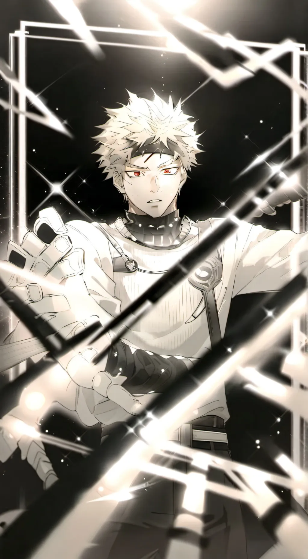 ai character: Starring Bakugo background