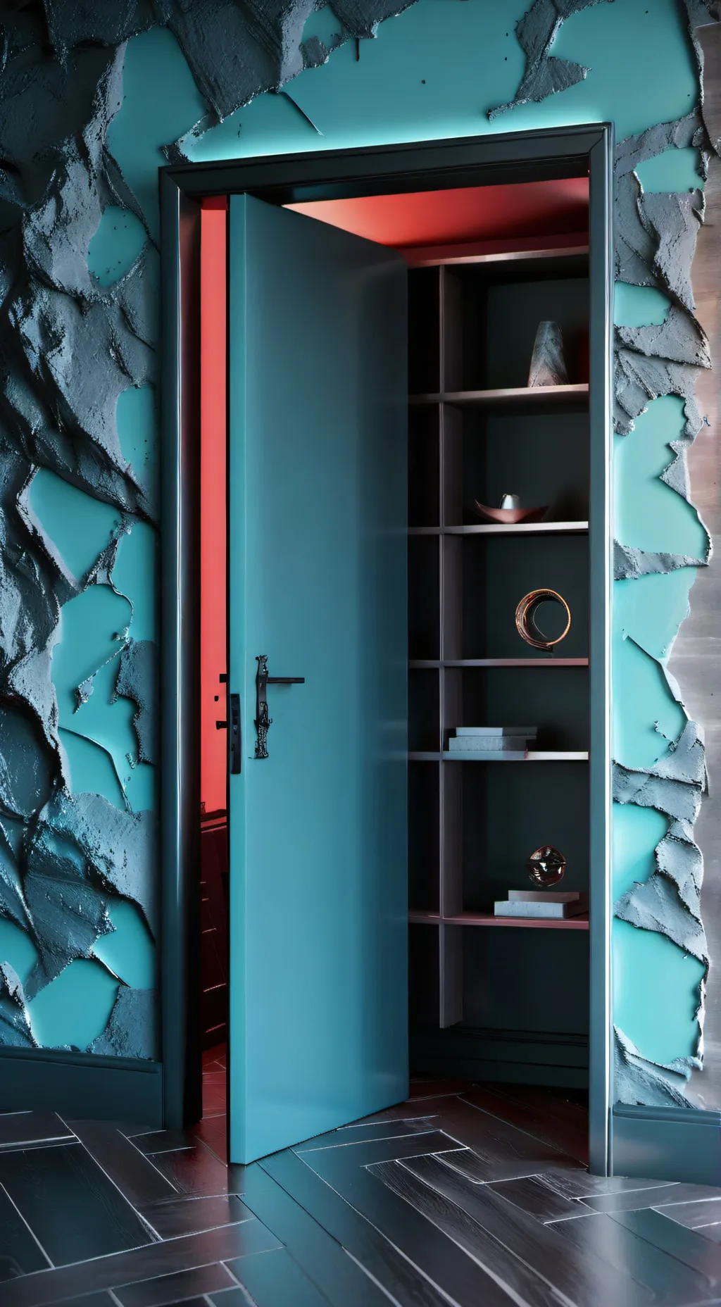 ai character: Black out background