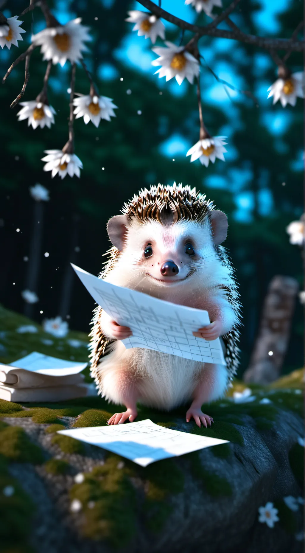 ai character: A virus background