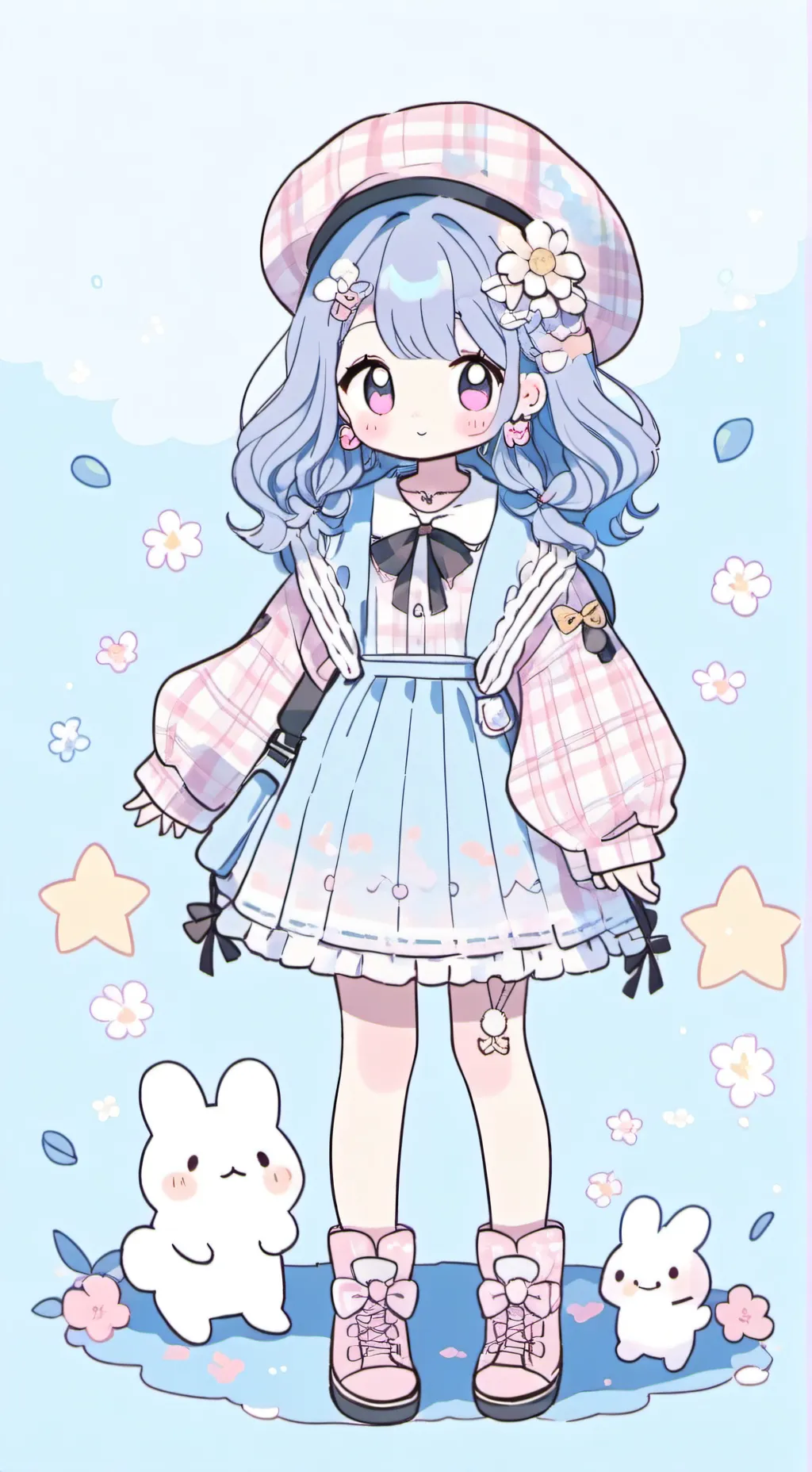 ai character: Lily background