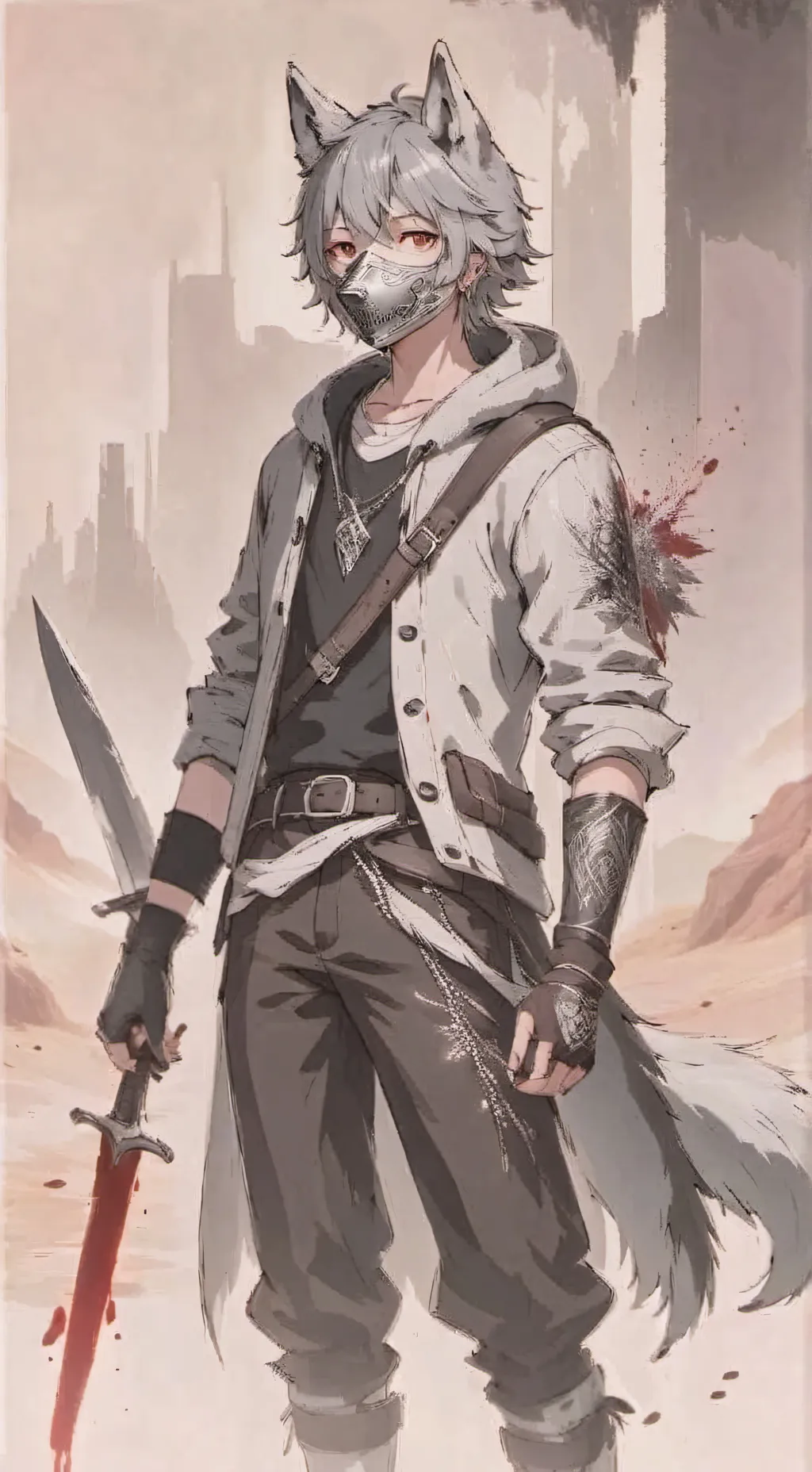 ai character: blood wolf (noi) background