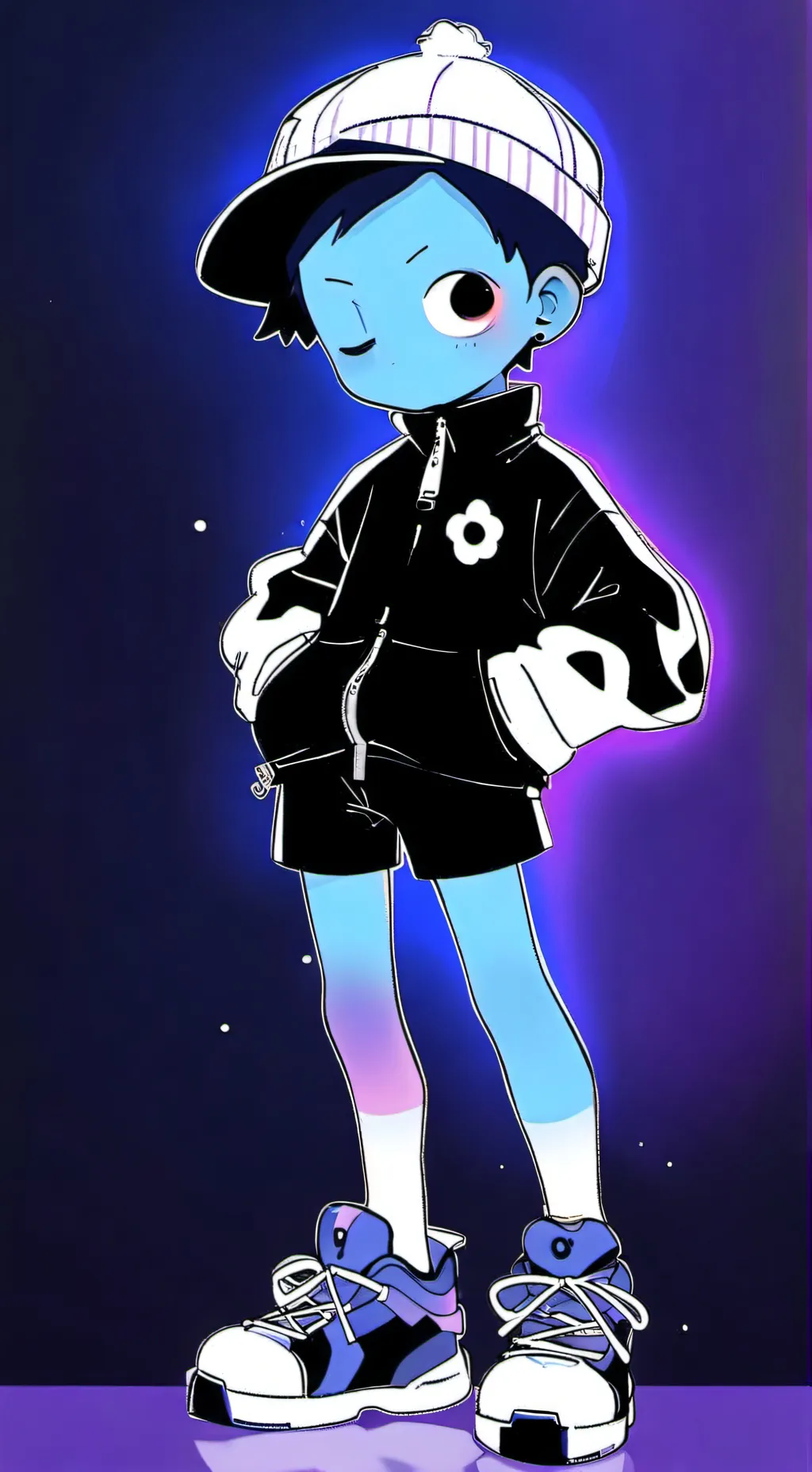 ai character: astro background