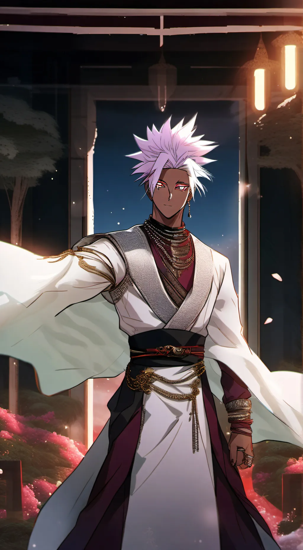 ai character: BL (blue lock) background