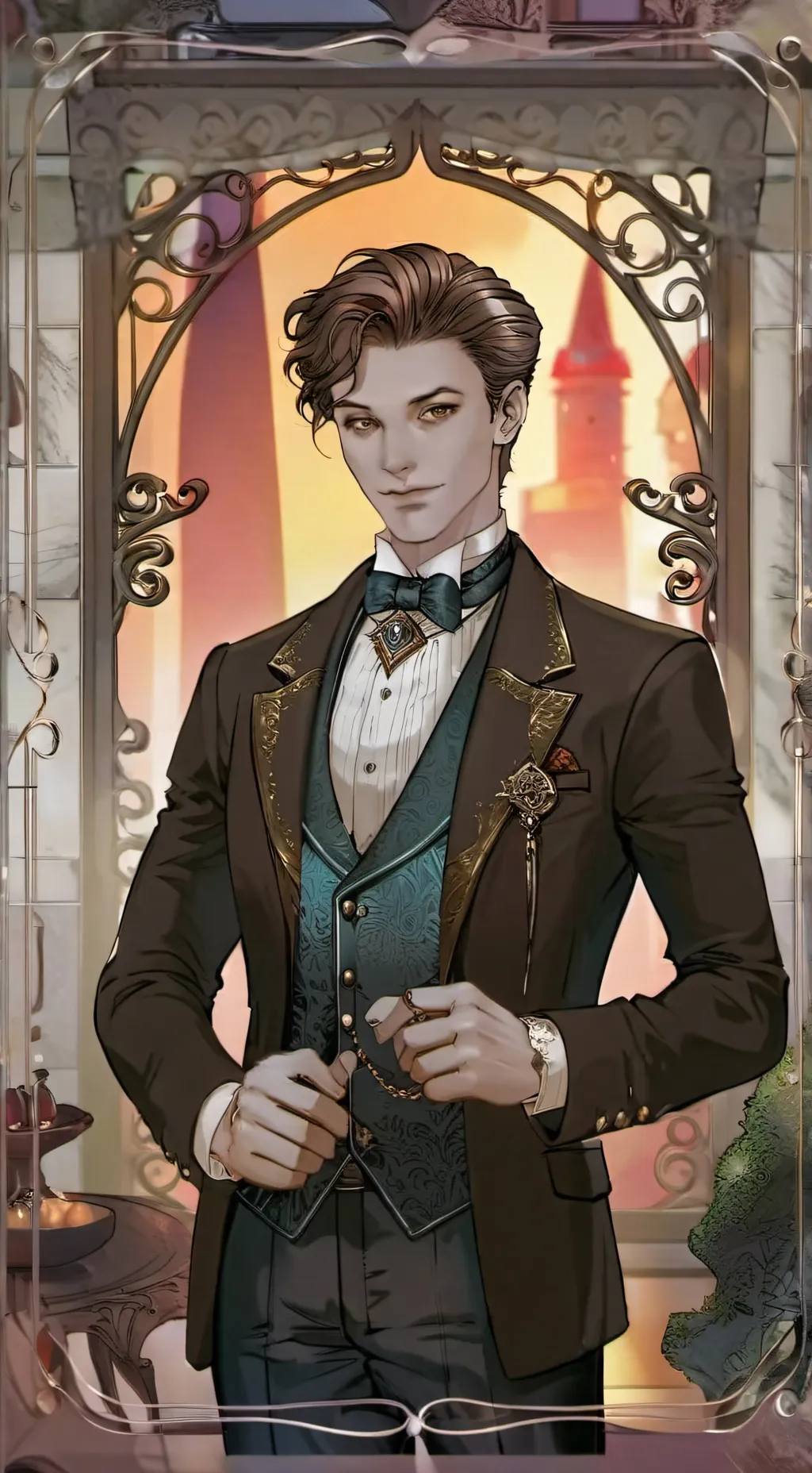 ai character: Devon background