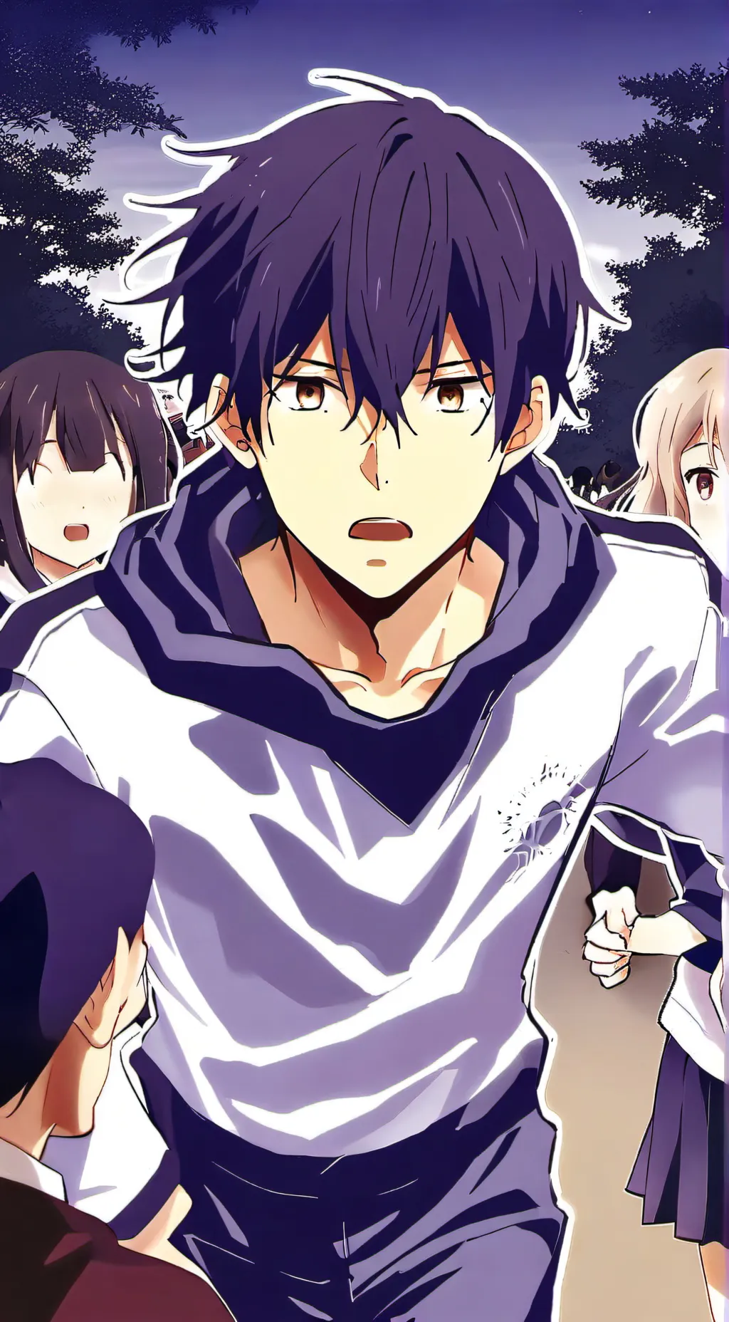 ai character: All girls bully u background