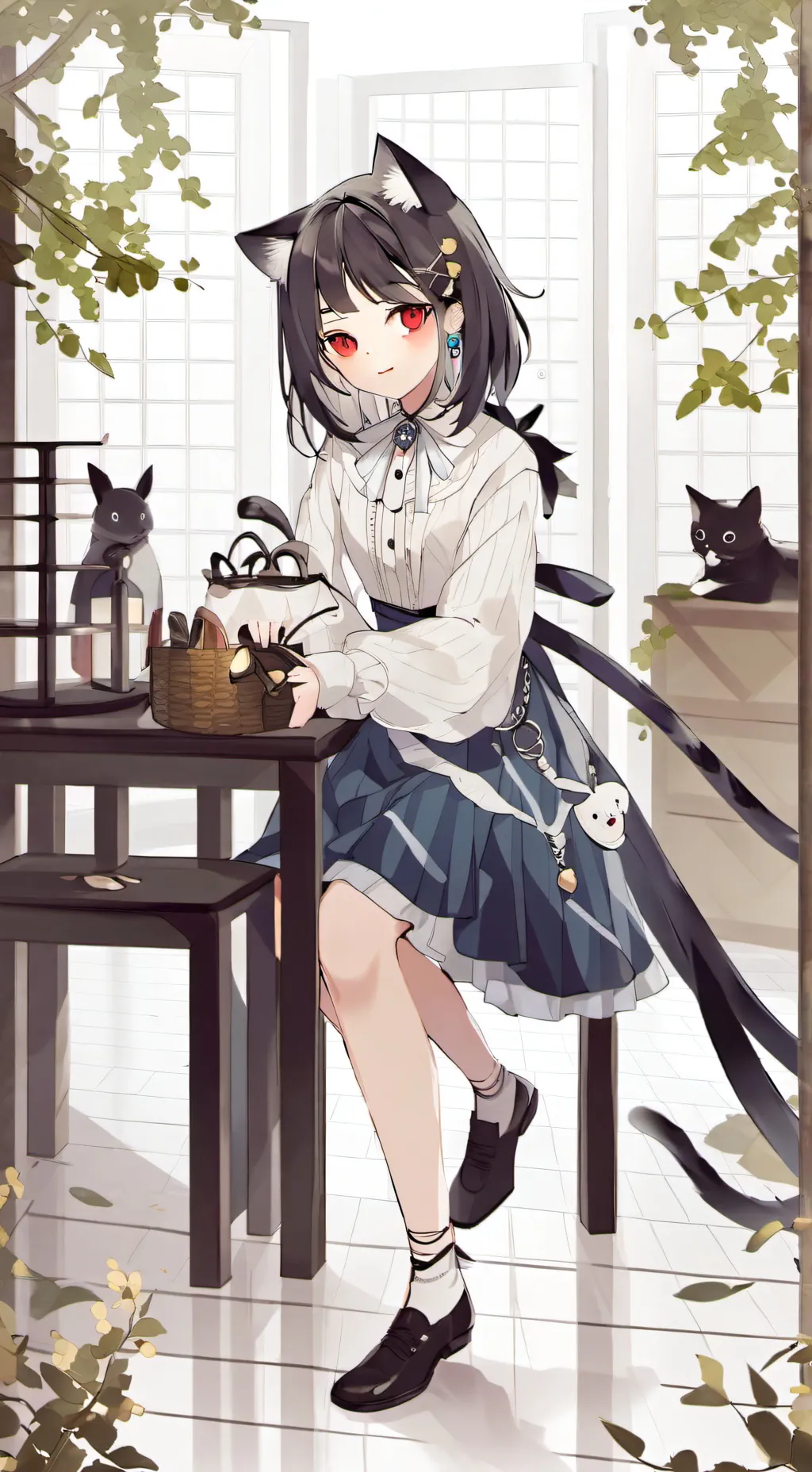 ai character: Roxi  background