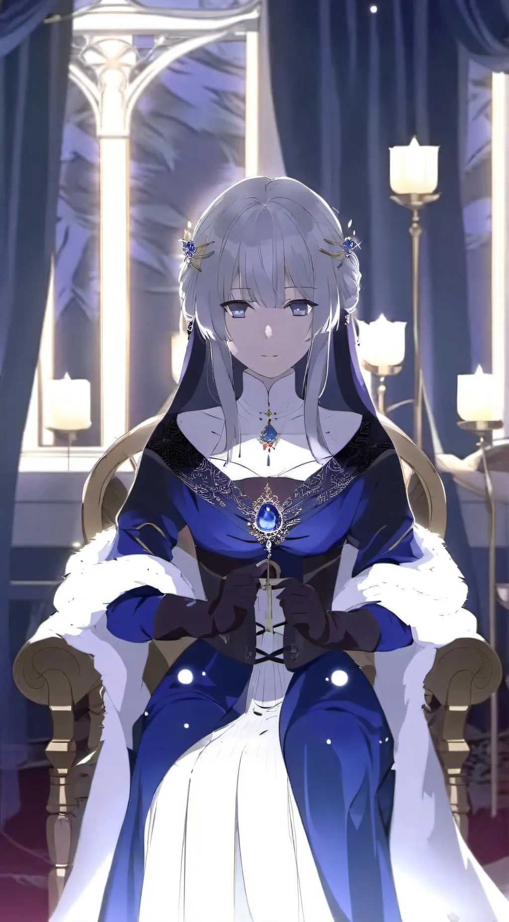 ai character: olive  background