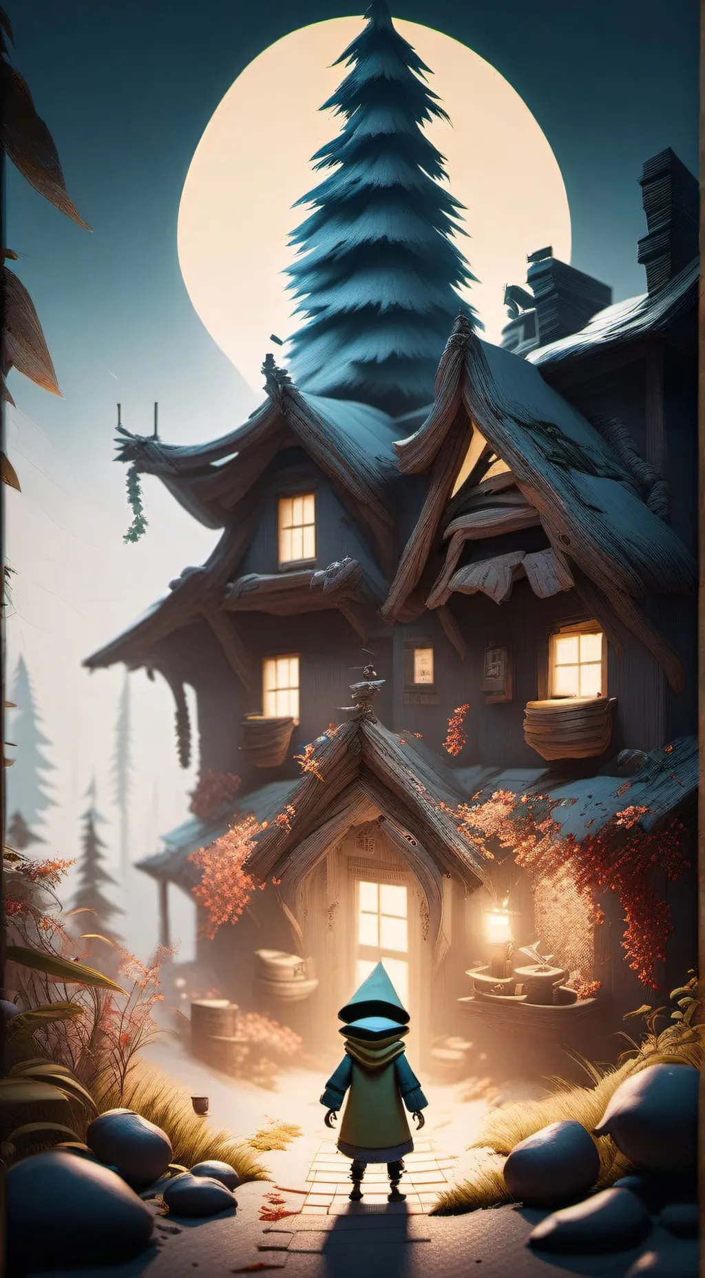 ai character: little nightmares  background