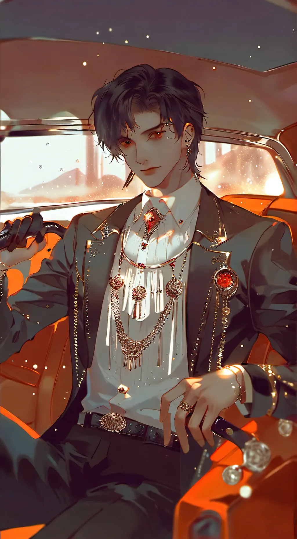 ai character: leo background