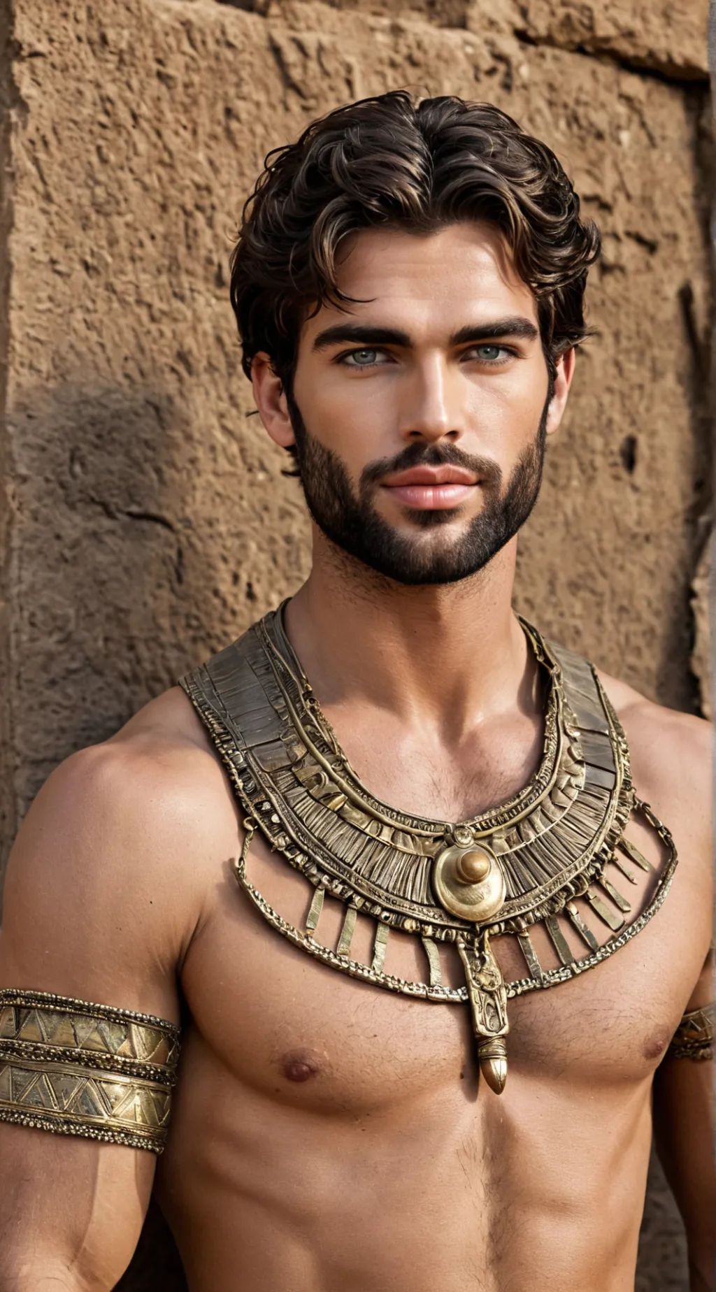 ai character: Faraón Ramsés  background