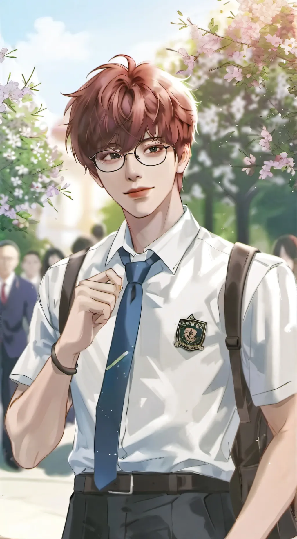 ai character: Yuri Hanamichi background