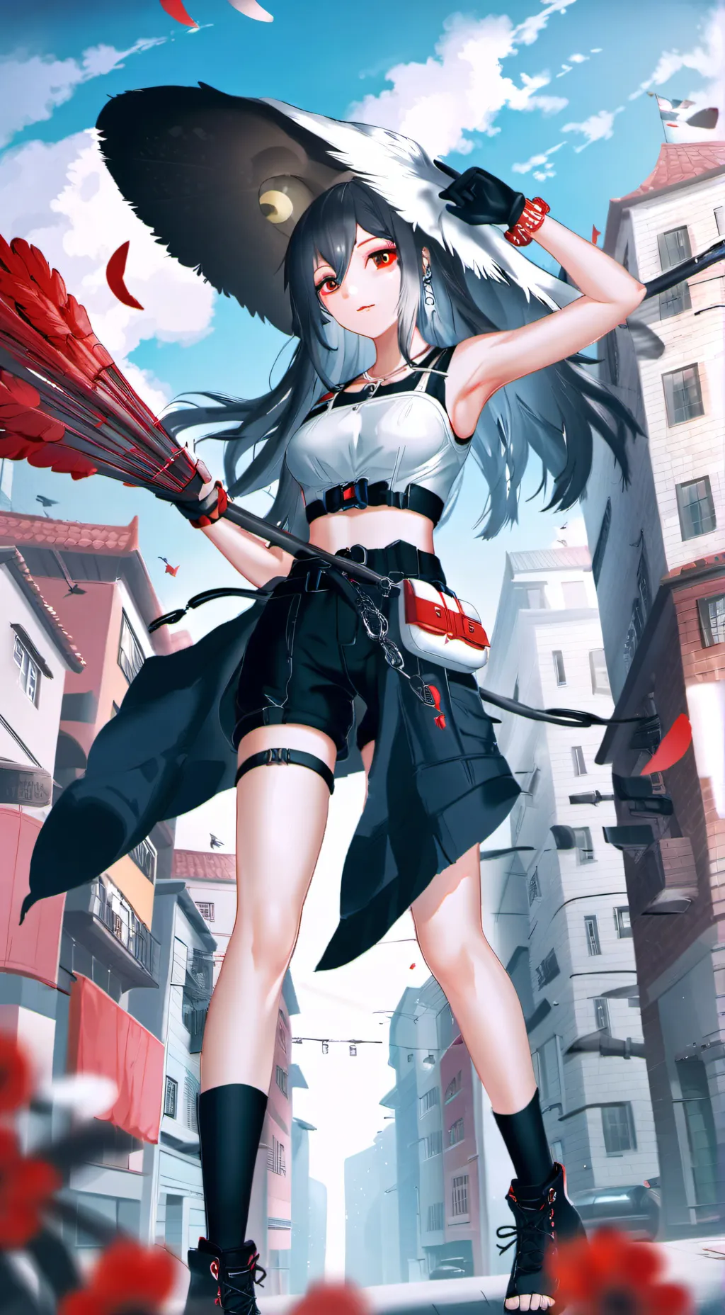 ai character: Blackpink  background