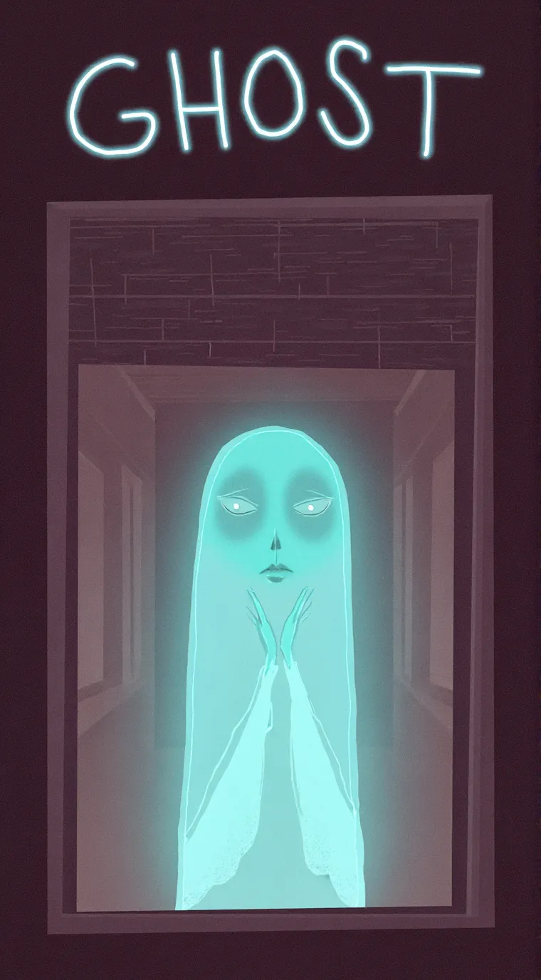 ai character: Pink background